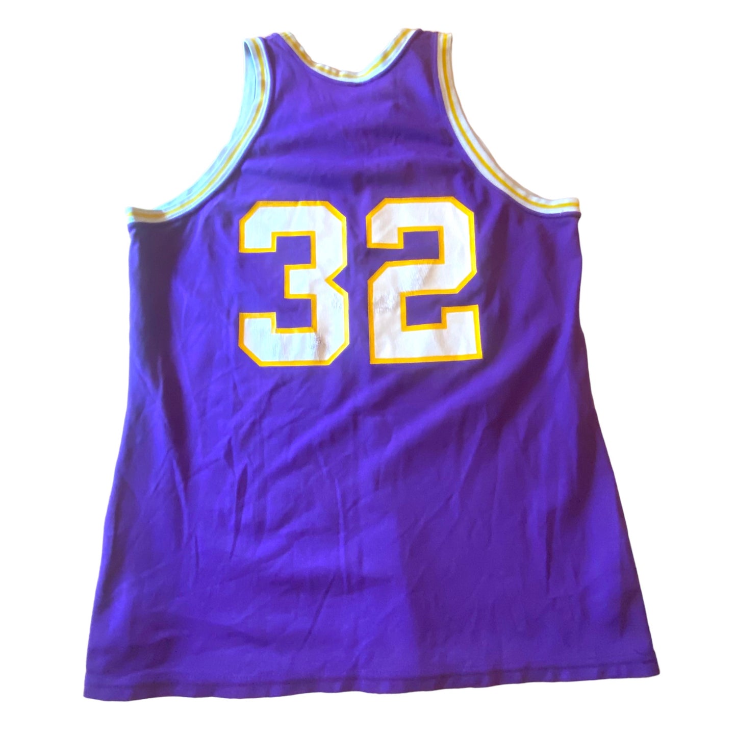 Lakers x Macgregor Sand-knit - Magic Johnson Vintage 80s Purple Jersey