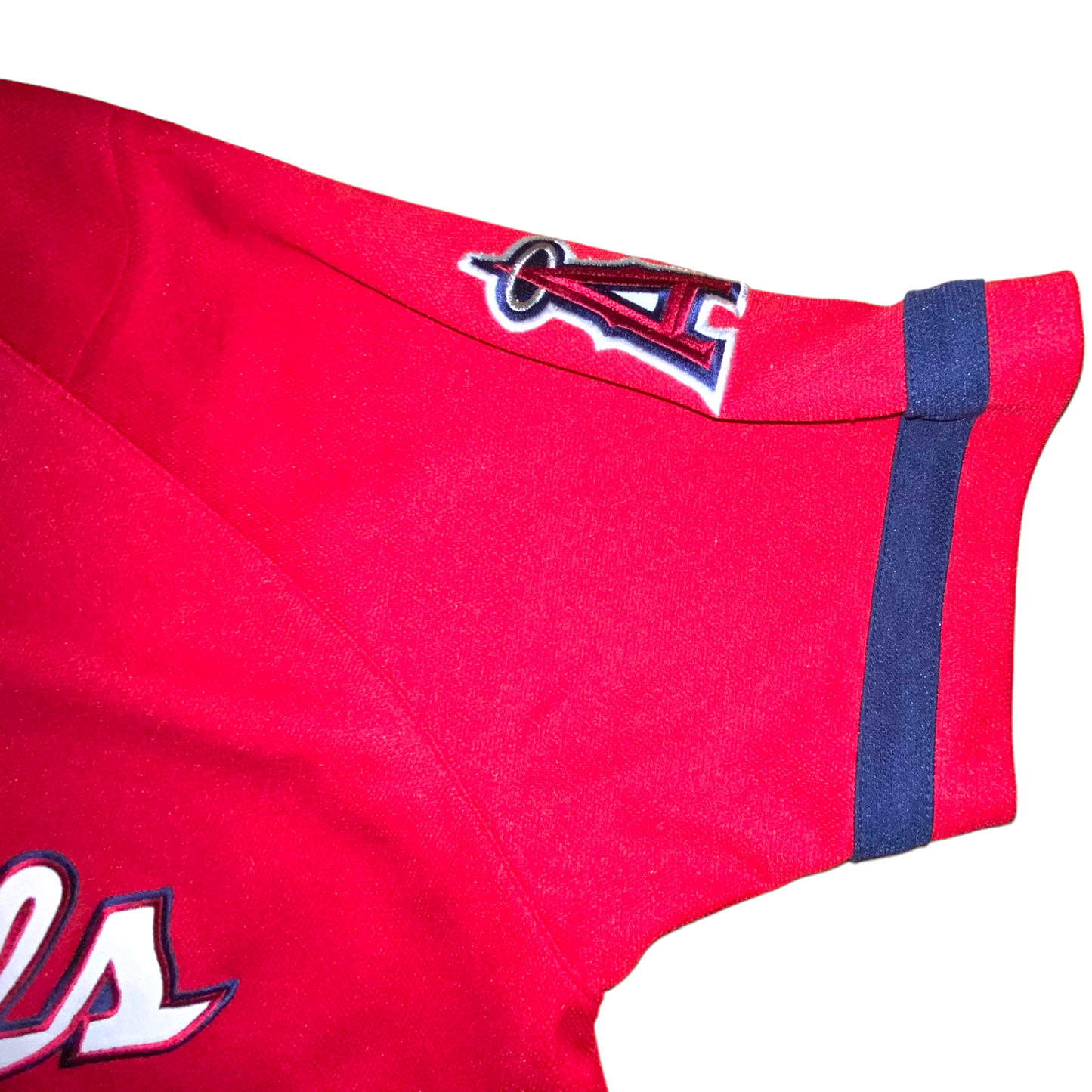 Majestic - Angels Red Youth Vintage Baseball Jersey