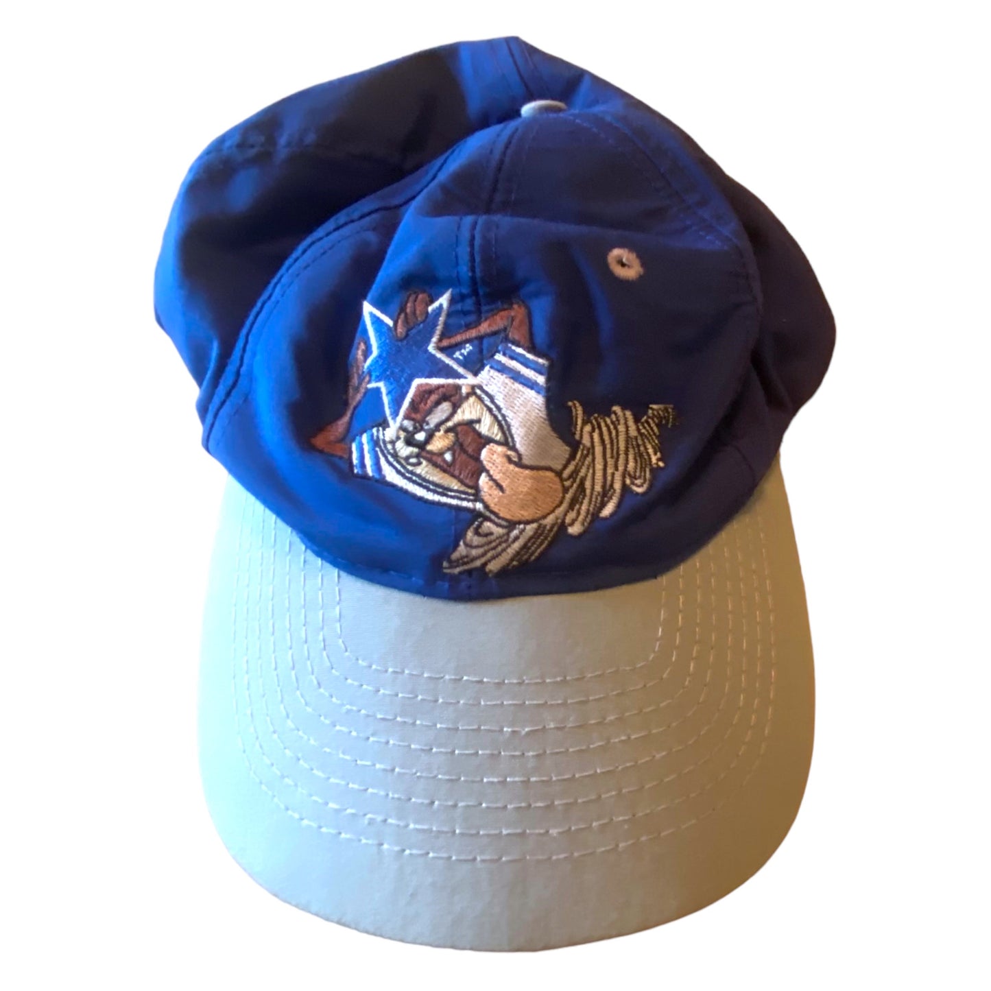 Looney Tunes - Taz Dallas Cowboys 1993 Vintage Snapback Hat