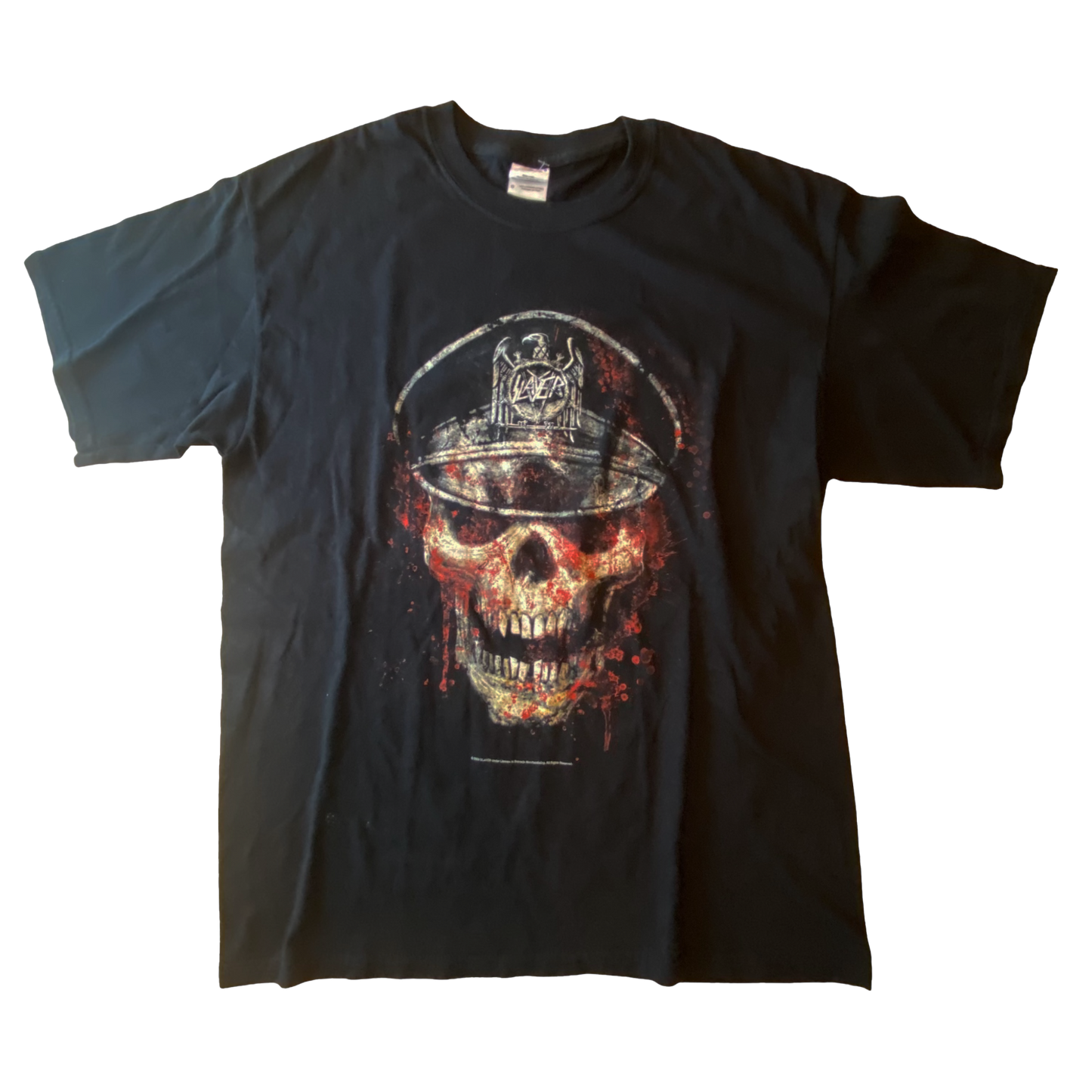 Gildan - Slayer Vintage 2008 European Tour Graphic T-Shirt