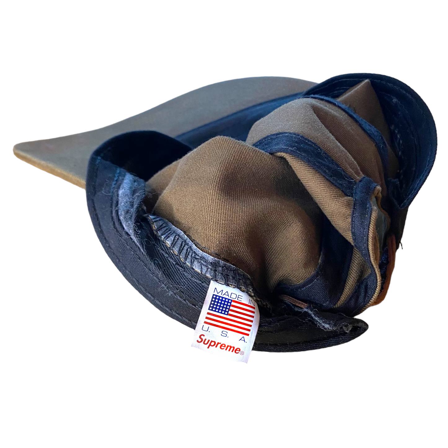 Supreme - Brown Box Logo 5 Panel Hat