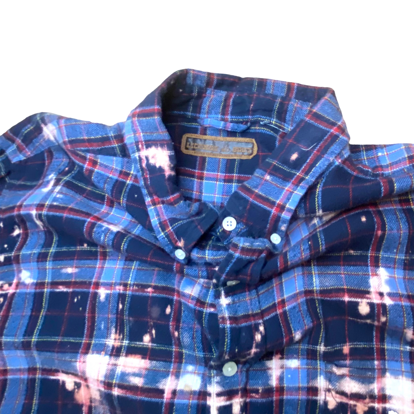 License To Boot - Bleach Wash Alabama Flannel