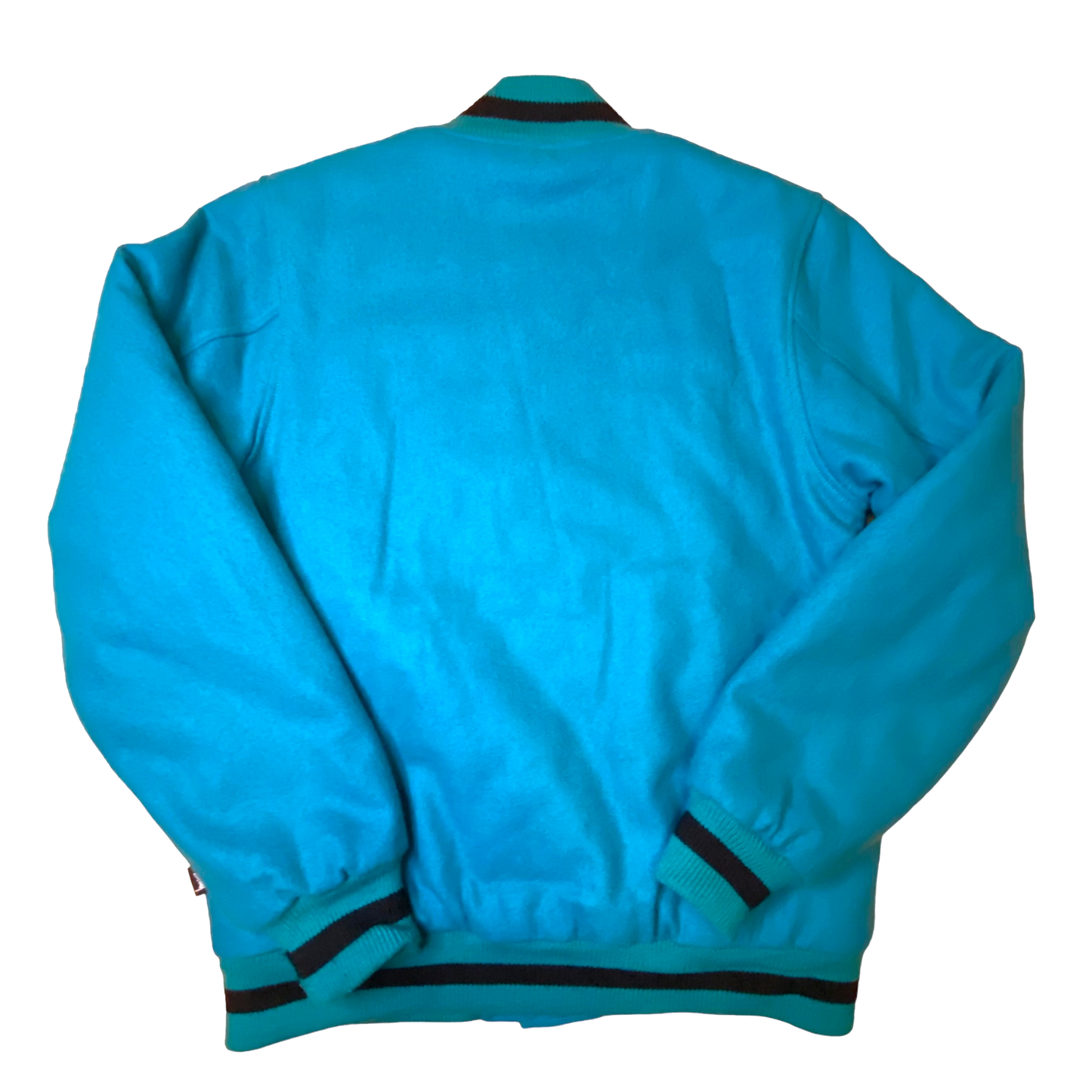 Stussy - International Turquoise Letterman Jacket