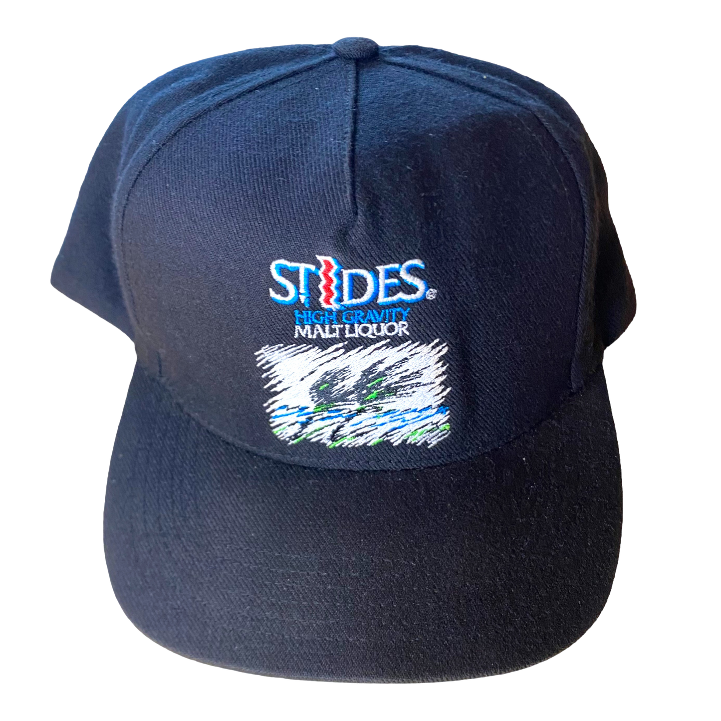 Supreme - Black STIDES High Gravity Malt Liquor Snapback Hat