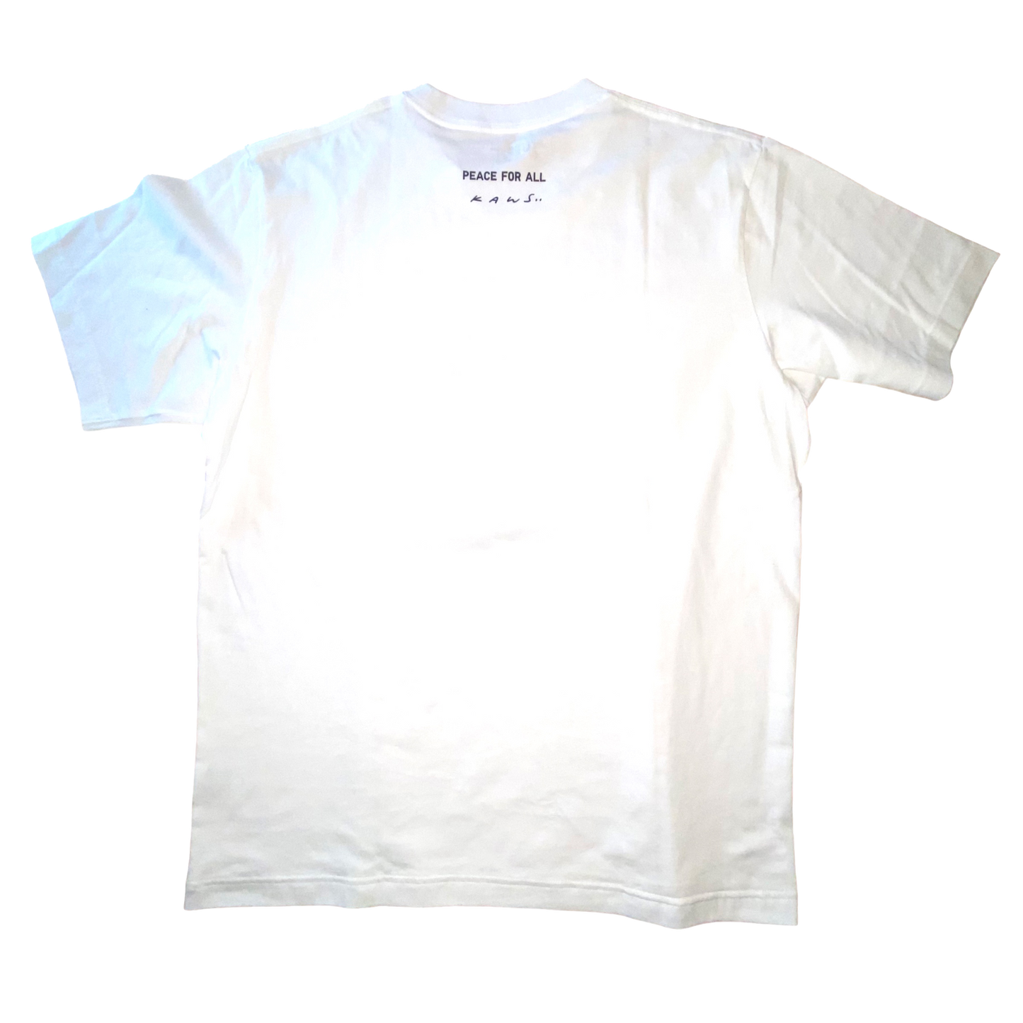 Kaws x Uniqlo - Peace For All Graphic White T-Shirt