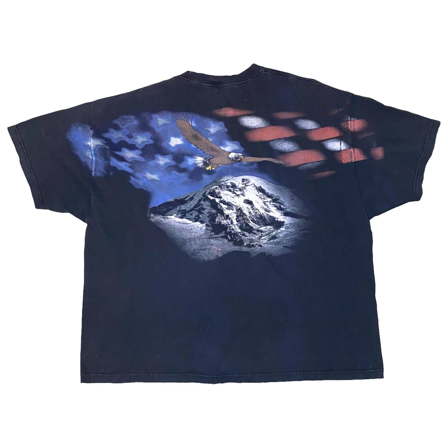 Liquid Blue - Freedom Eagle Vintage 90s T-Shirt
