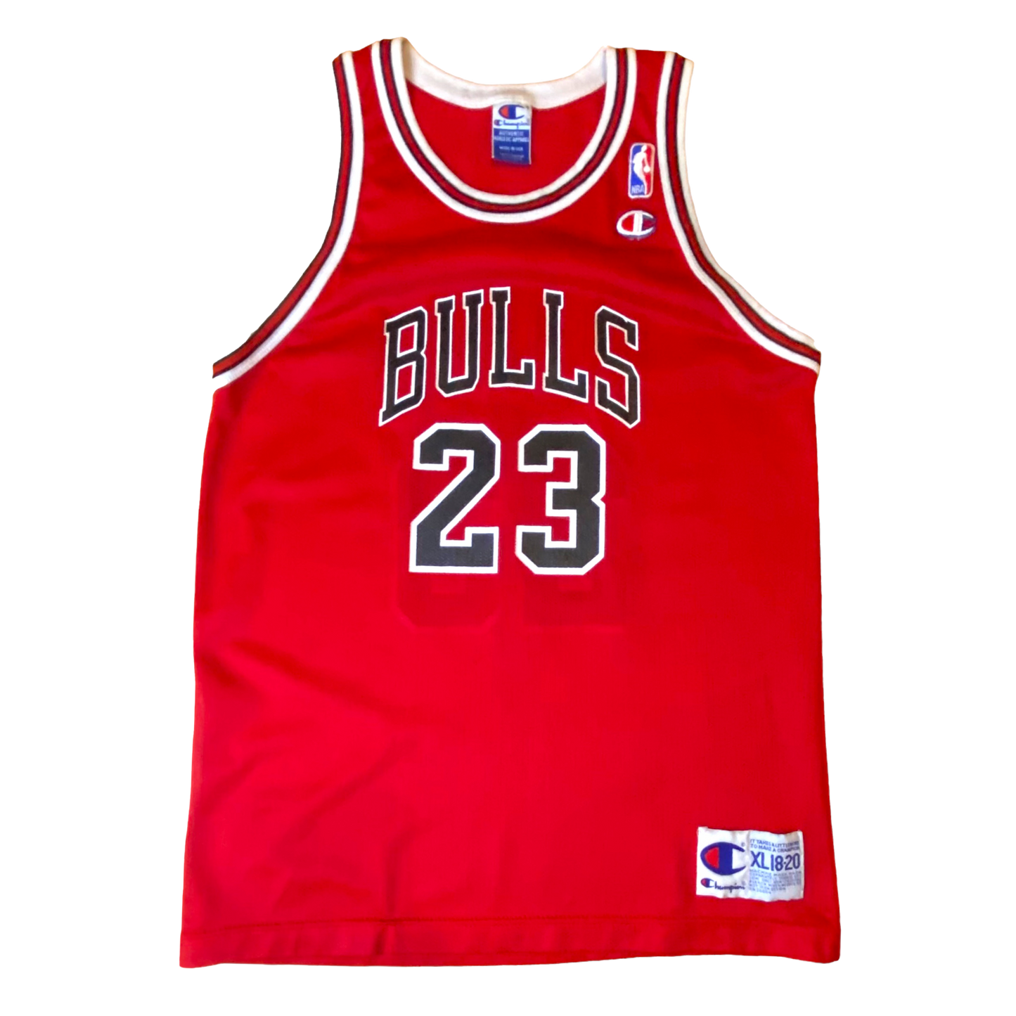 Champion - Michael Jordan Chicago Bulls Red Youth Vintage 90s Jersey