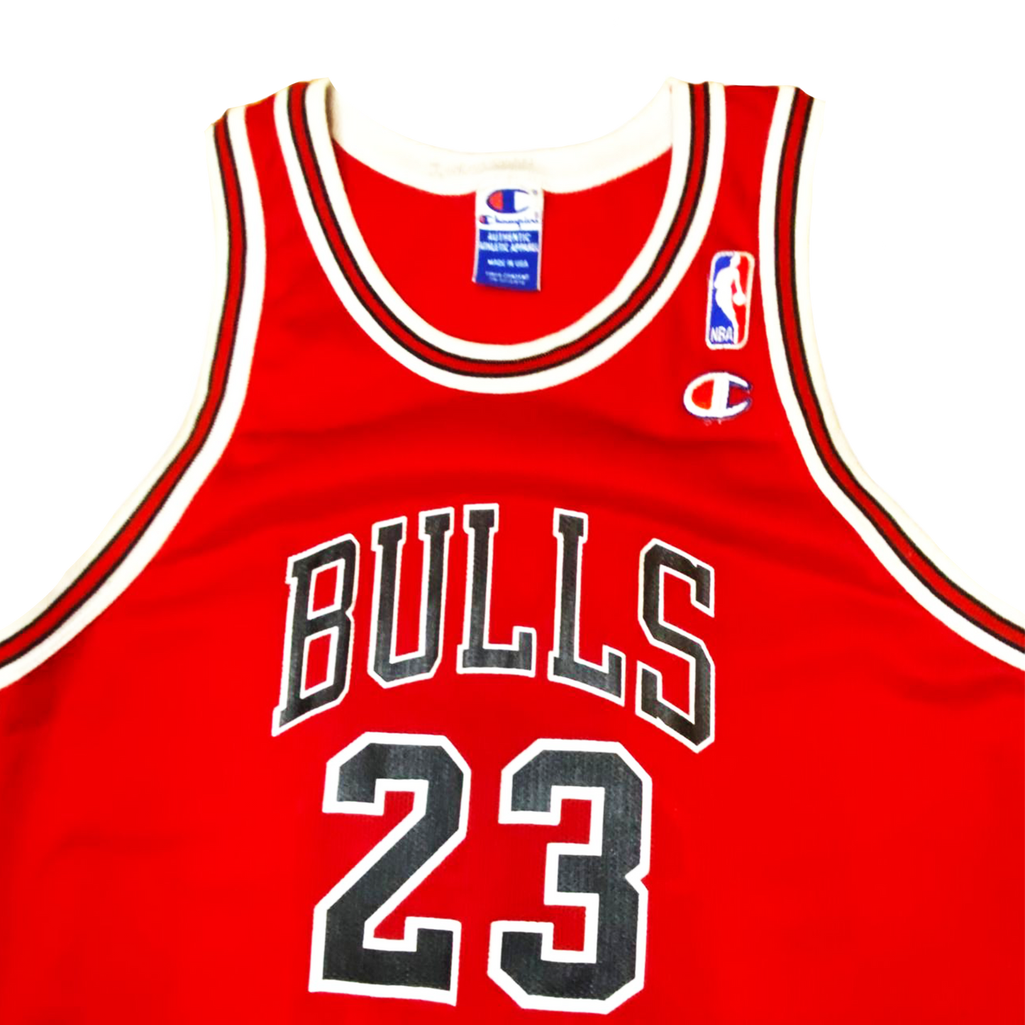 Champion - Michael Jordan Chicago Bulls Red Youth Vintage 90s Jersey