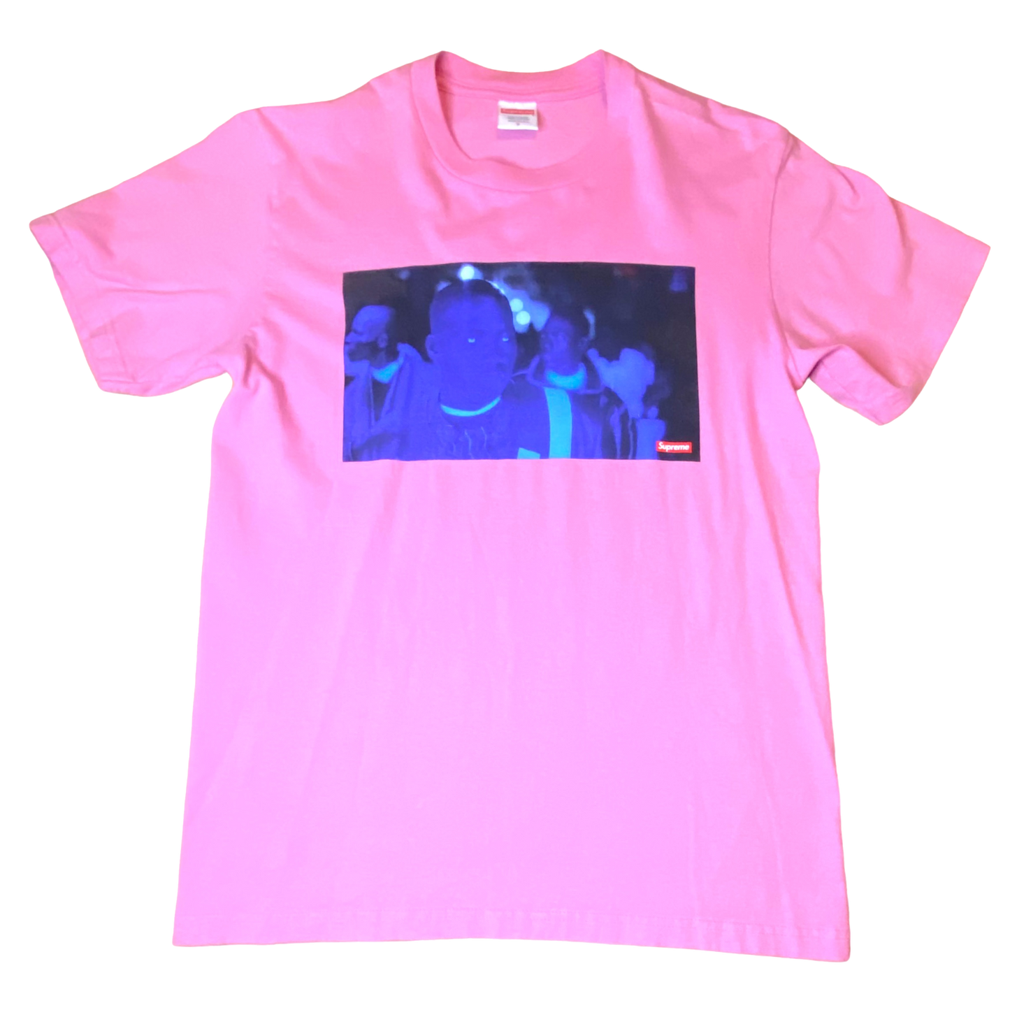Supreme - 21AW America Eats its Young Pink T-Shirt