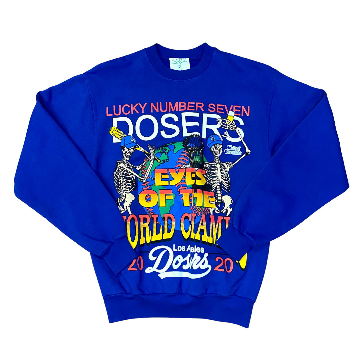Online Ceramics - Dodgers 2020 World Series Limited Release Crewneck Sweatshirt