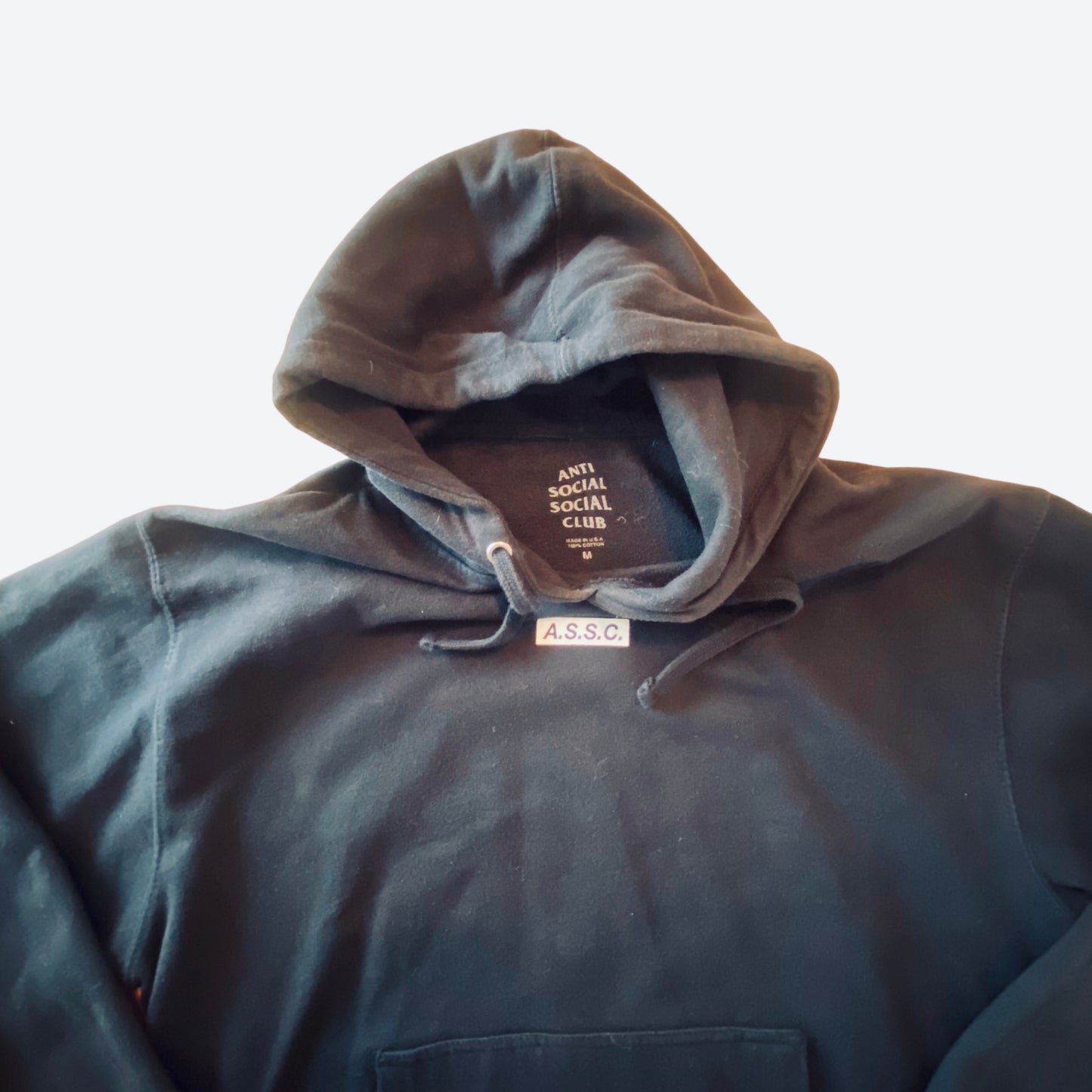 Anti Social Social Club - Black Graphic Hoodie Sweatshirt