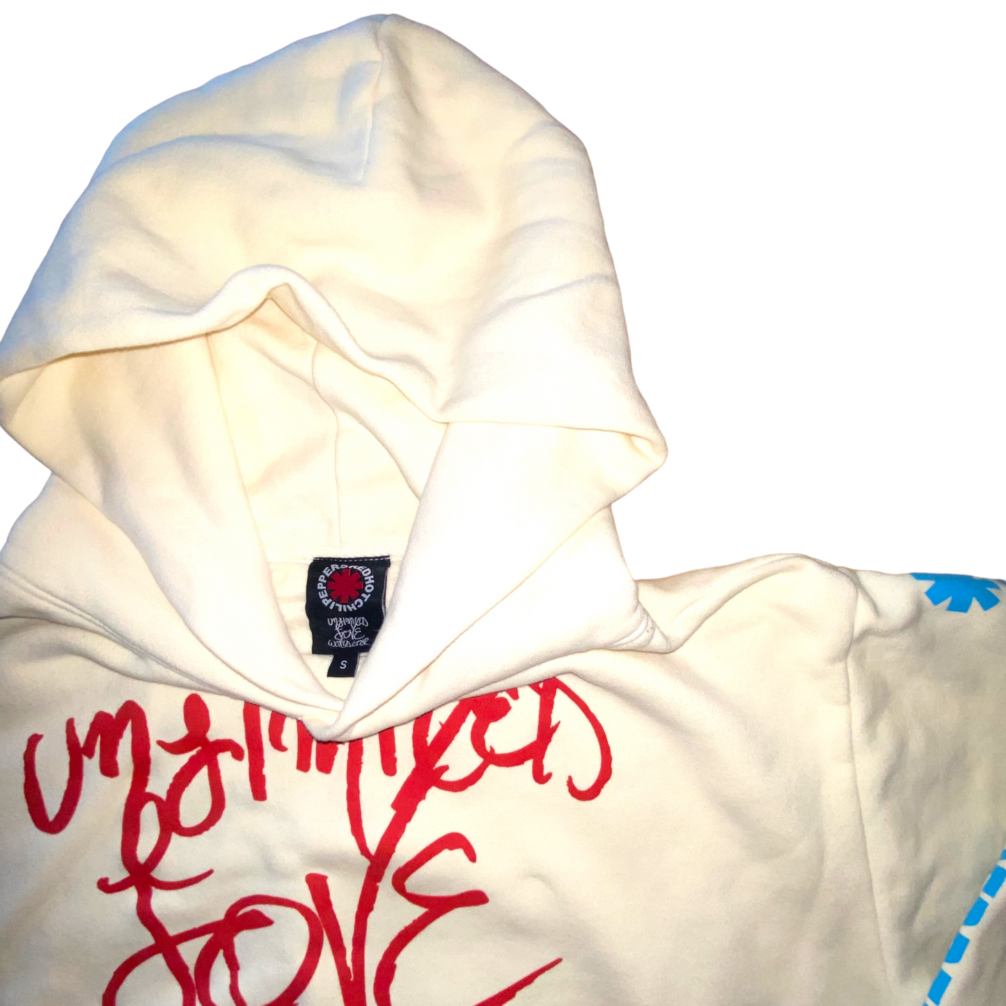 Red Hot Chilli Peppers - 2023 Unlimited Love World Tour Cream Hoodie Sweatshirt