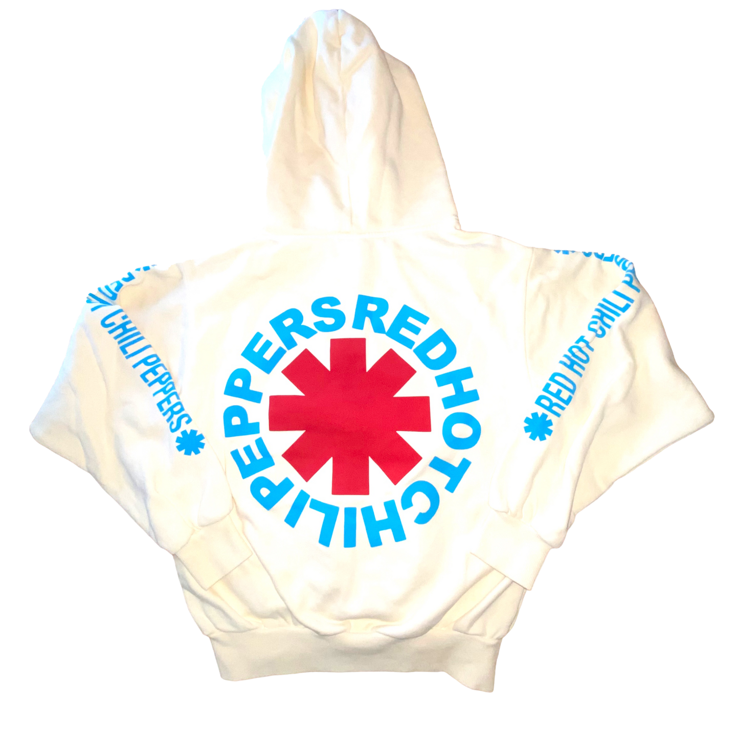 Red Hot Chilli Peppers - 2023 Unlimited Love World Tour Cream Hoodie Sweatshirt