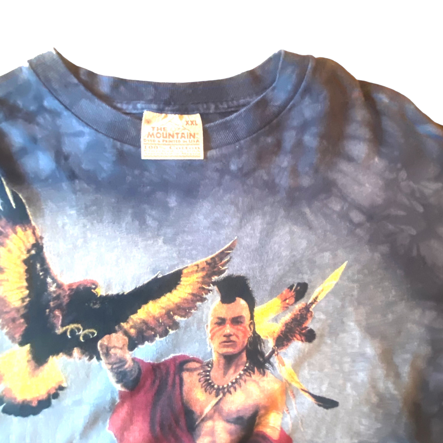The Mountain - Native American Vintage 2003 Graphic Longsleeve T-Shirt