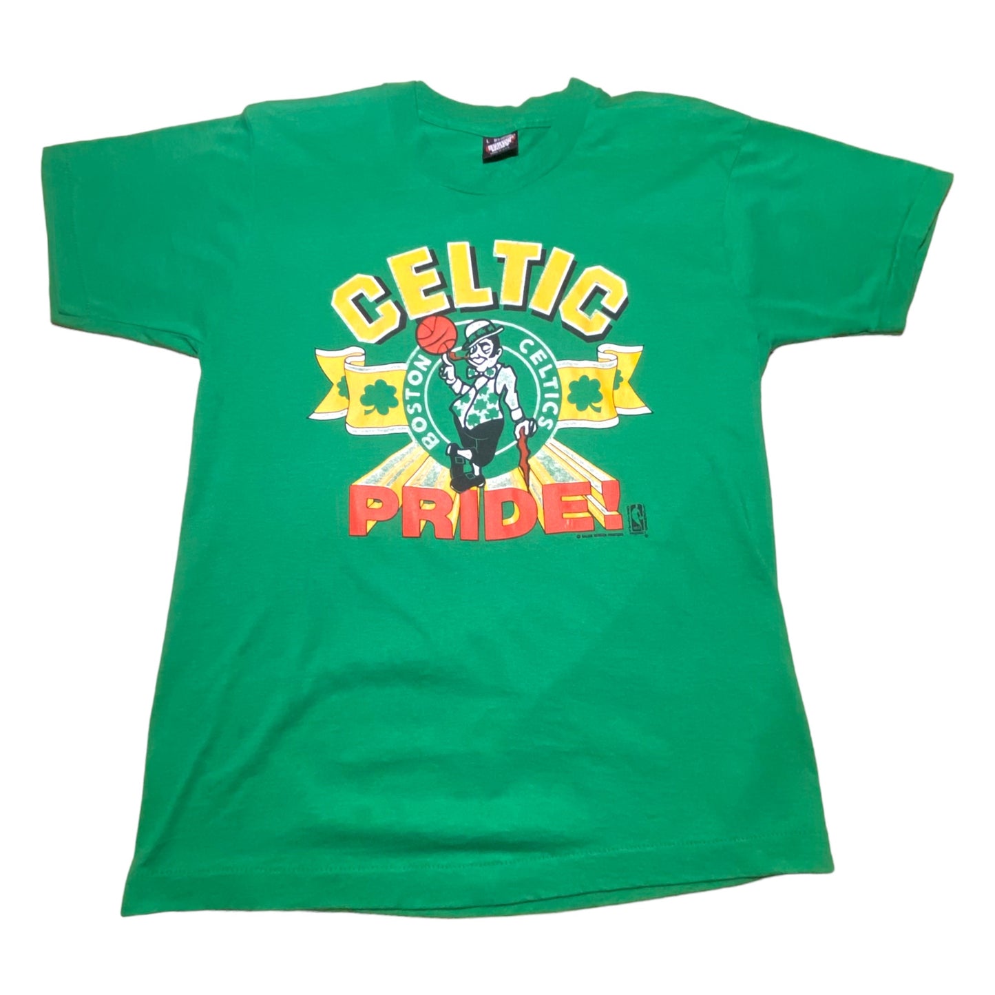 Screen Stars Best - Boston Celtics Pride Vintage 80s Single Stitched T-Shirt