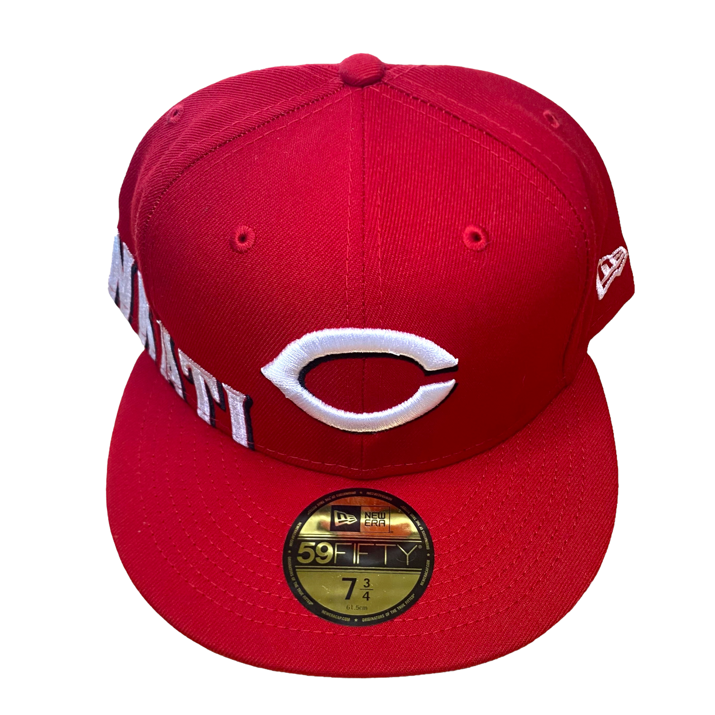 New Era - Cincinnati Reds Embroidered Fitted Red Hat