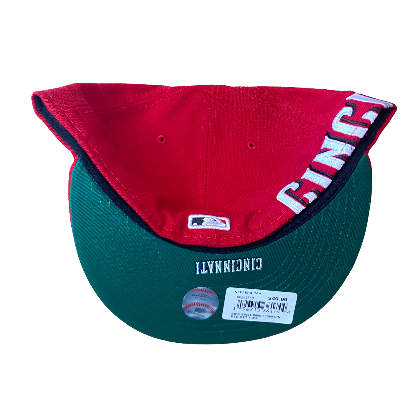 New Era - Cincinnati Reds Embroidered Fitted Red Hat