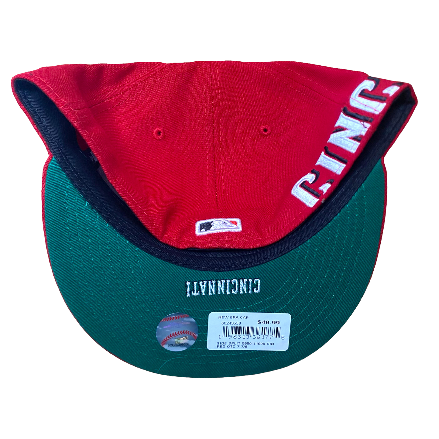 New Era - Cincinnati Reds Embroidered Fitted Red Hat