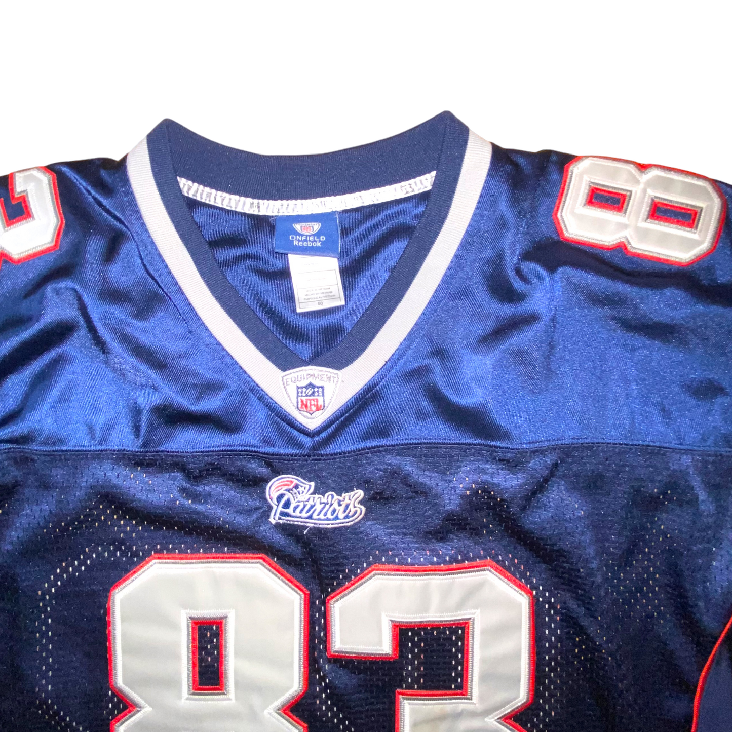 Reebok - Patriots Wes Welker Vintage Y2K Football Jersey