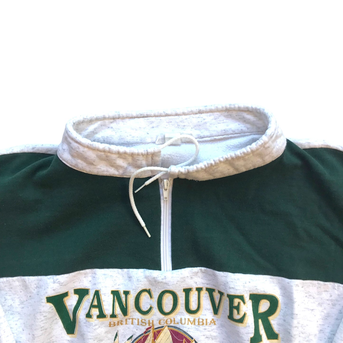 Steamclock - Vancouver Half Zip Vintage 90s Sweatshirt