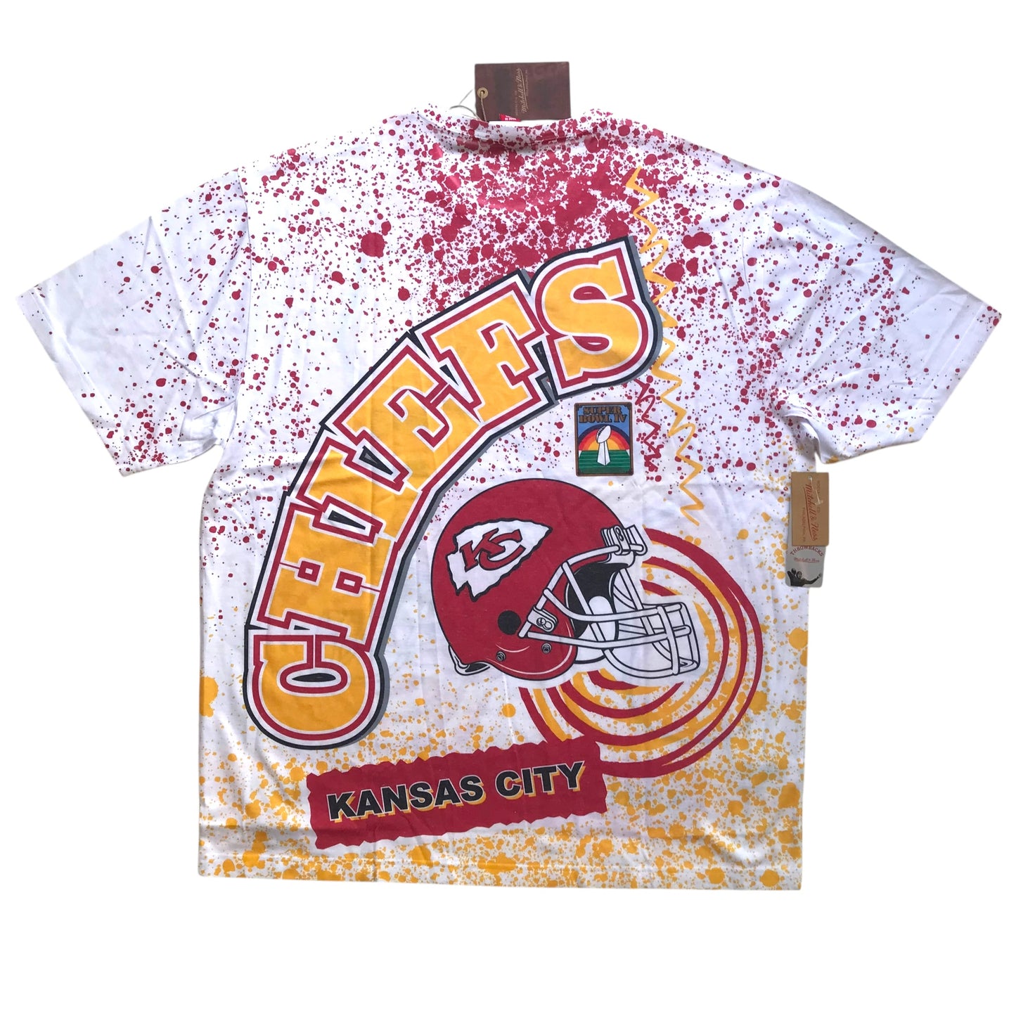 Mitchell & Ness - Kansas City Chiefs AOP Deadstock NWT T-Shirt