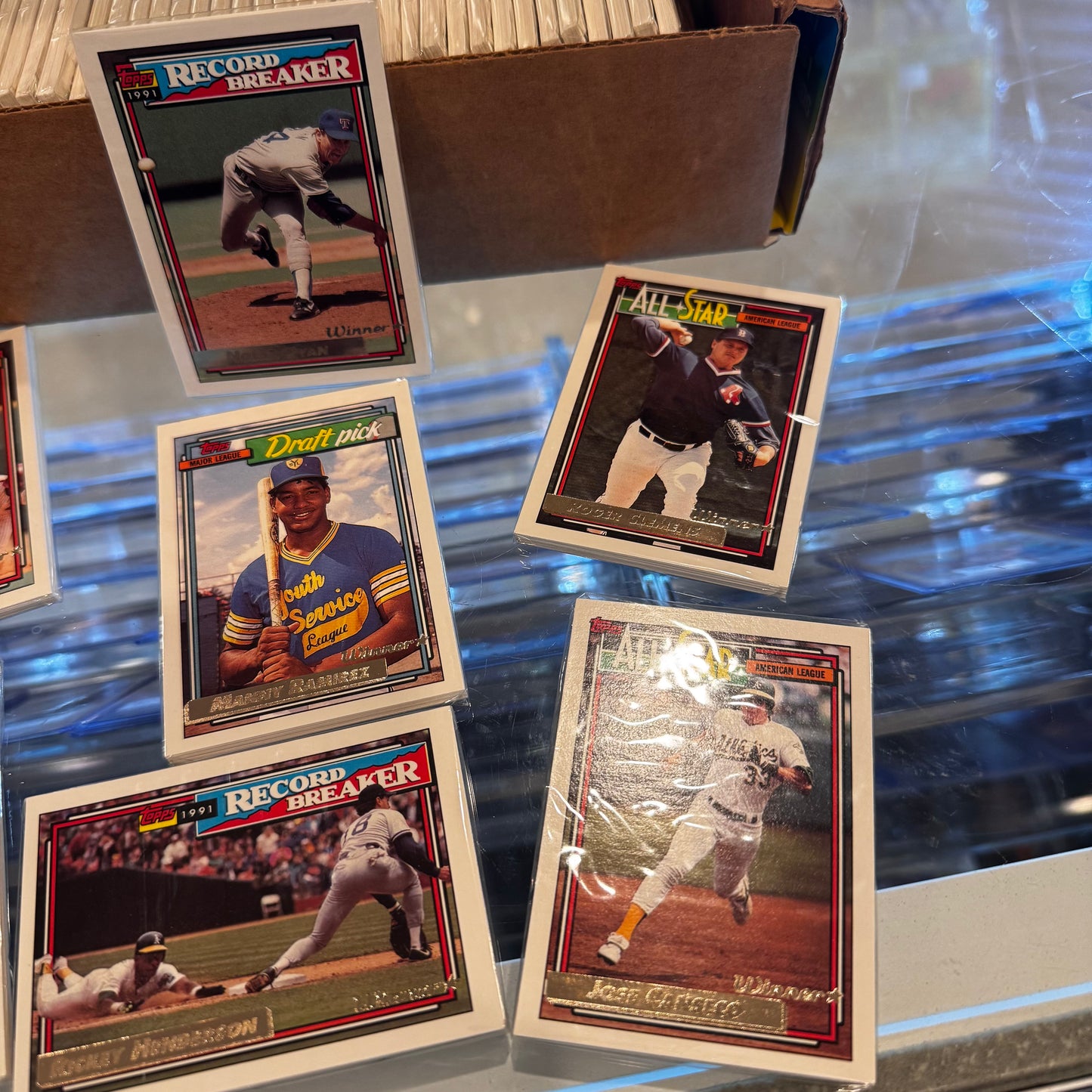 1992 Topps - Winner Packs Factory Sealed Lot of 50 packs