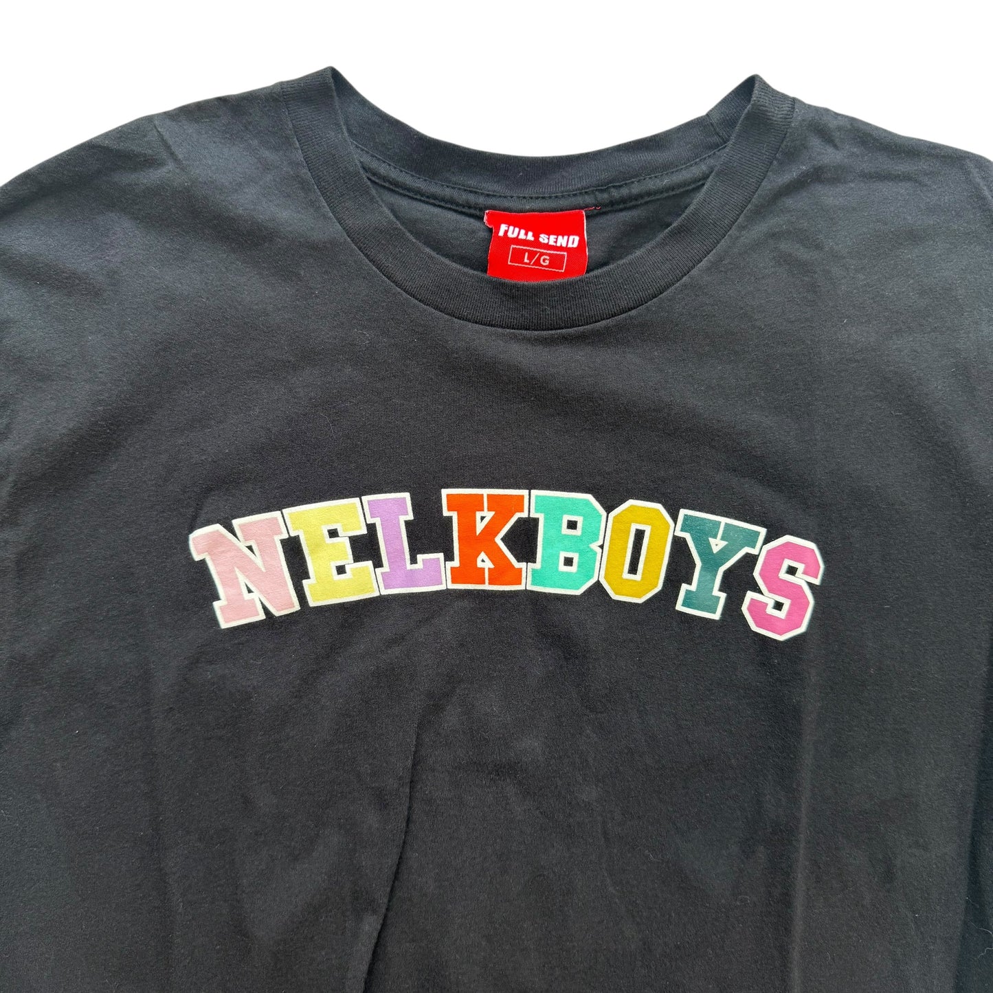 Full Send - NelkBoys Black Graphic T-Shirt