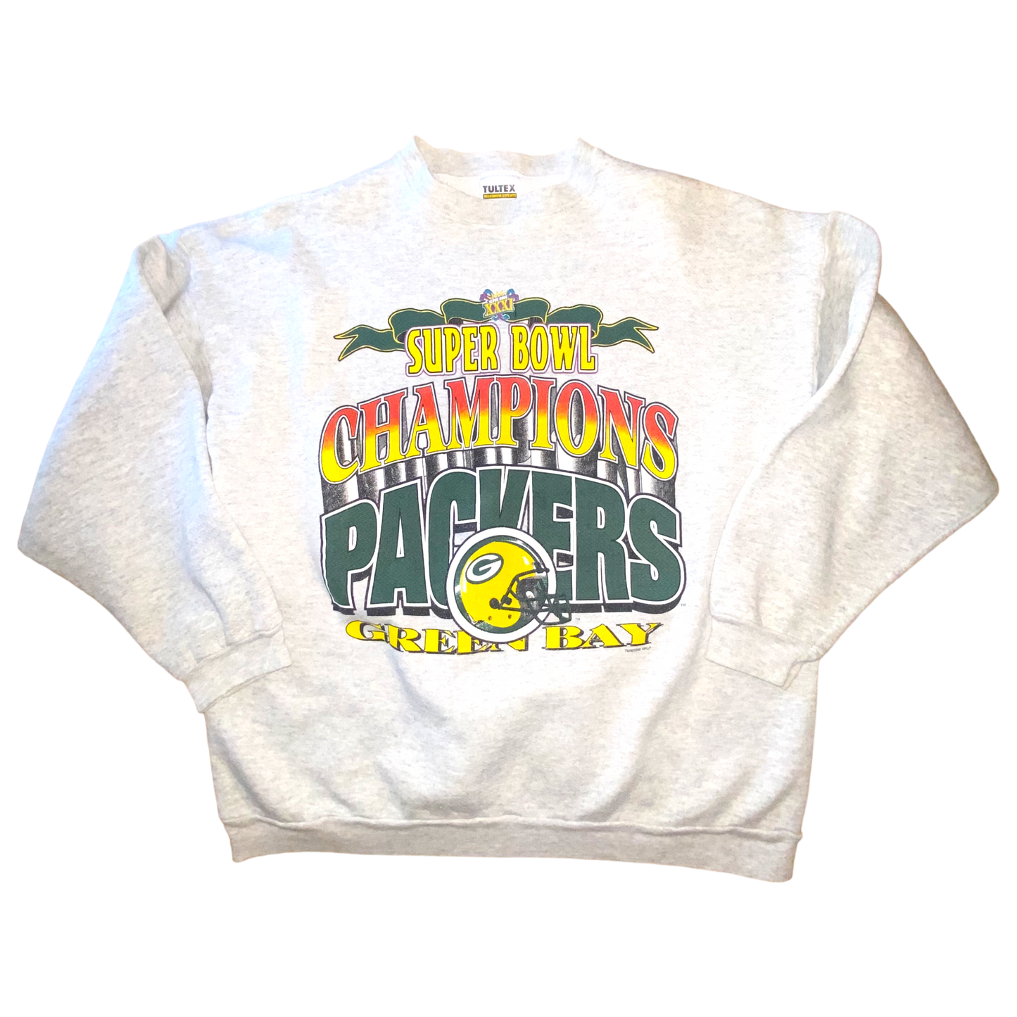 Tultex - Green Bay Packers Super Bowl Champions Vintage 1996 Crewneck Sweatshirt