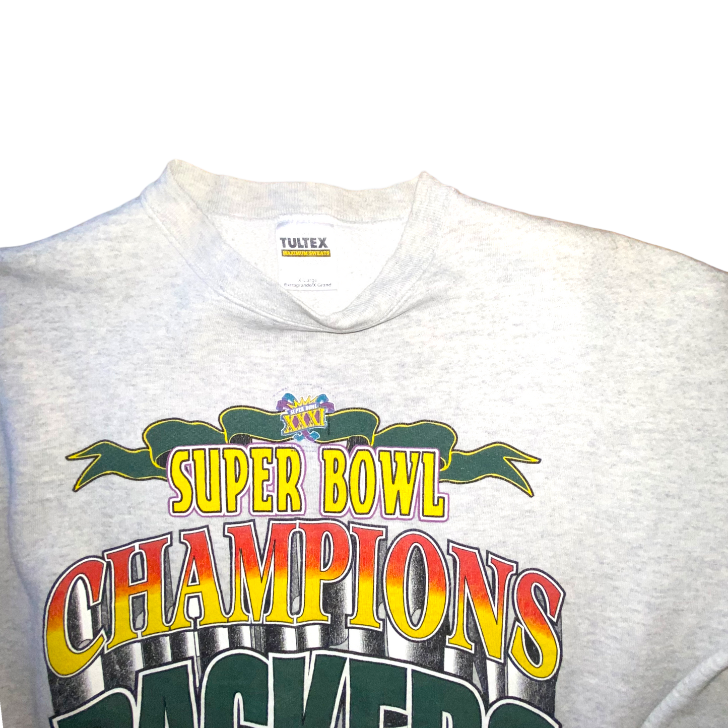 Tultex - Green Bay Packers Super Bowl Champions Vintage 1996 Crewneck Sweatshirt