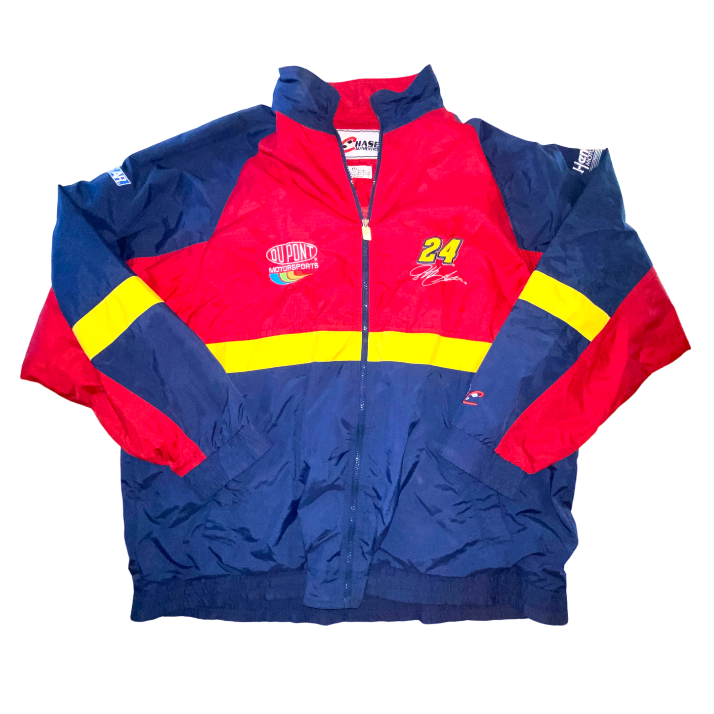 Chase Authentics - Jeff Gordon Vintage 90s Windbreaker Jacket