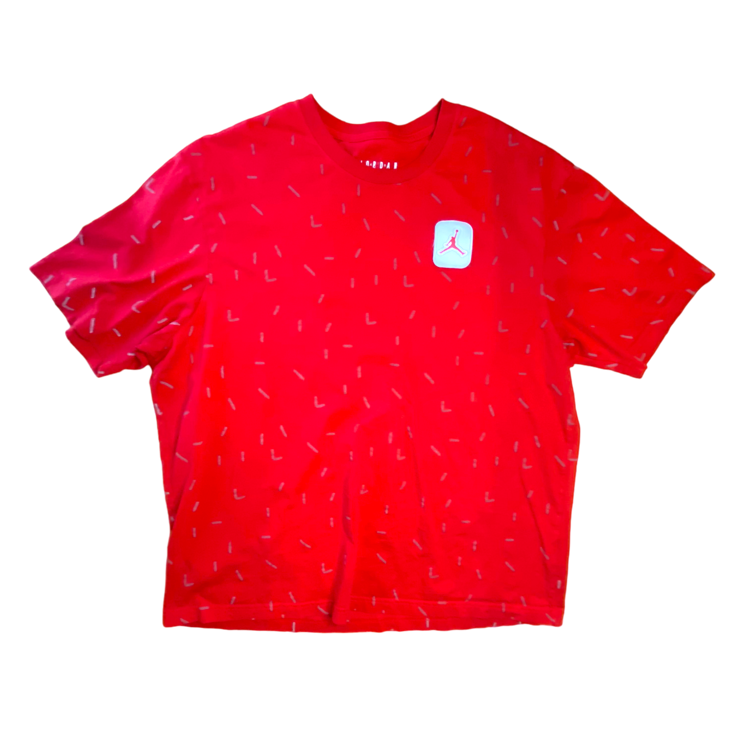 Jordan x Nike - AOP Red Pattern Graphic T-Shirt