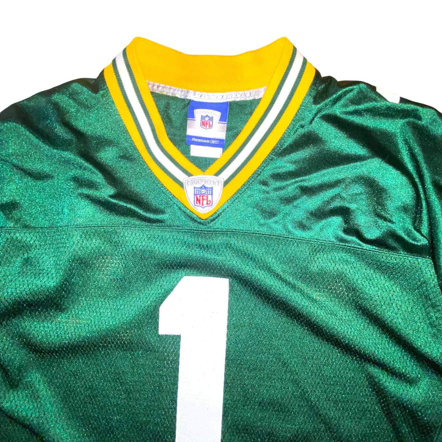 NFL x Reebok - Steeze #1 Green Bay Packers Vintage Football Jersey