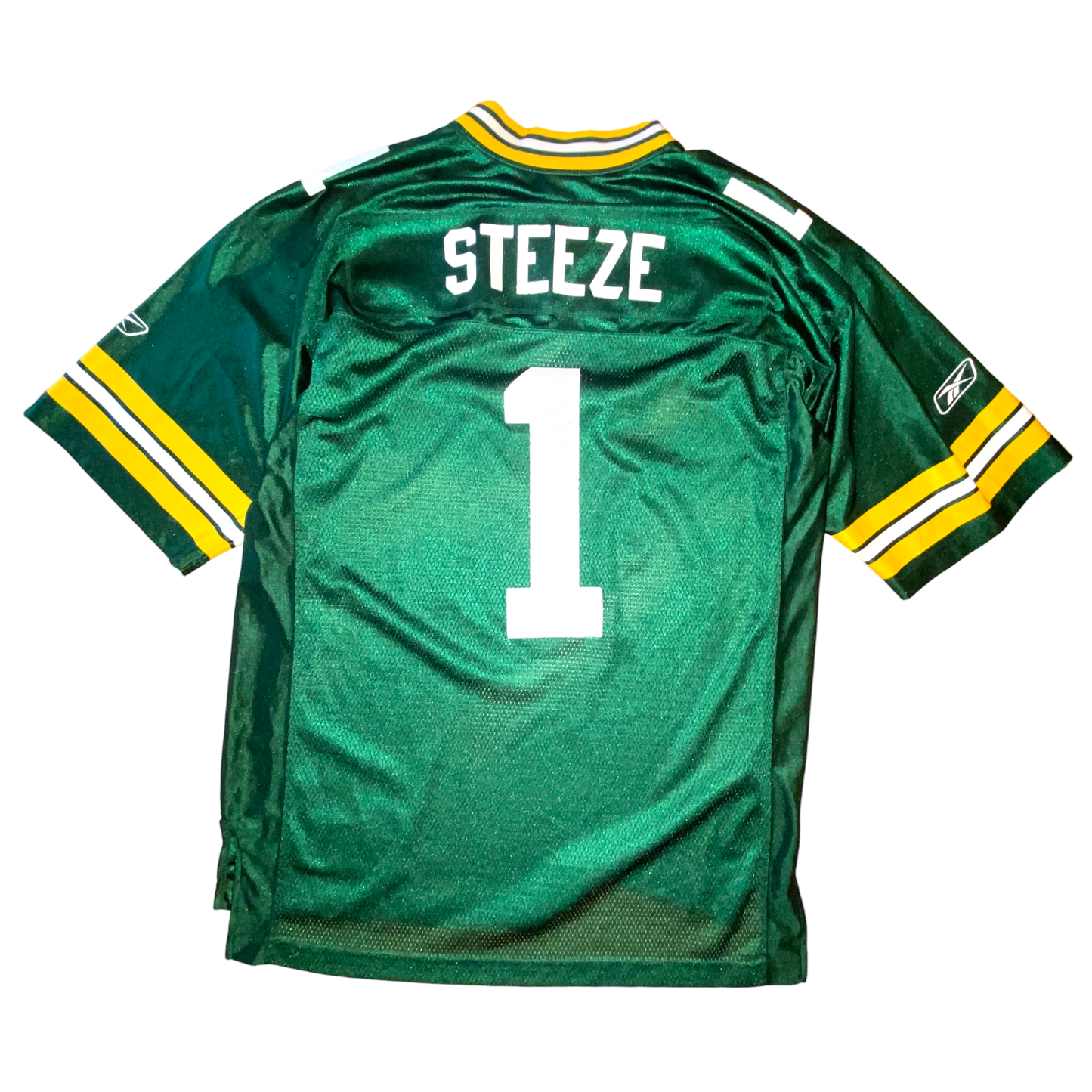 NFL x Reebok - Steeze #1 Green Bay Packers Vintage Football Jersey