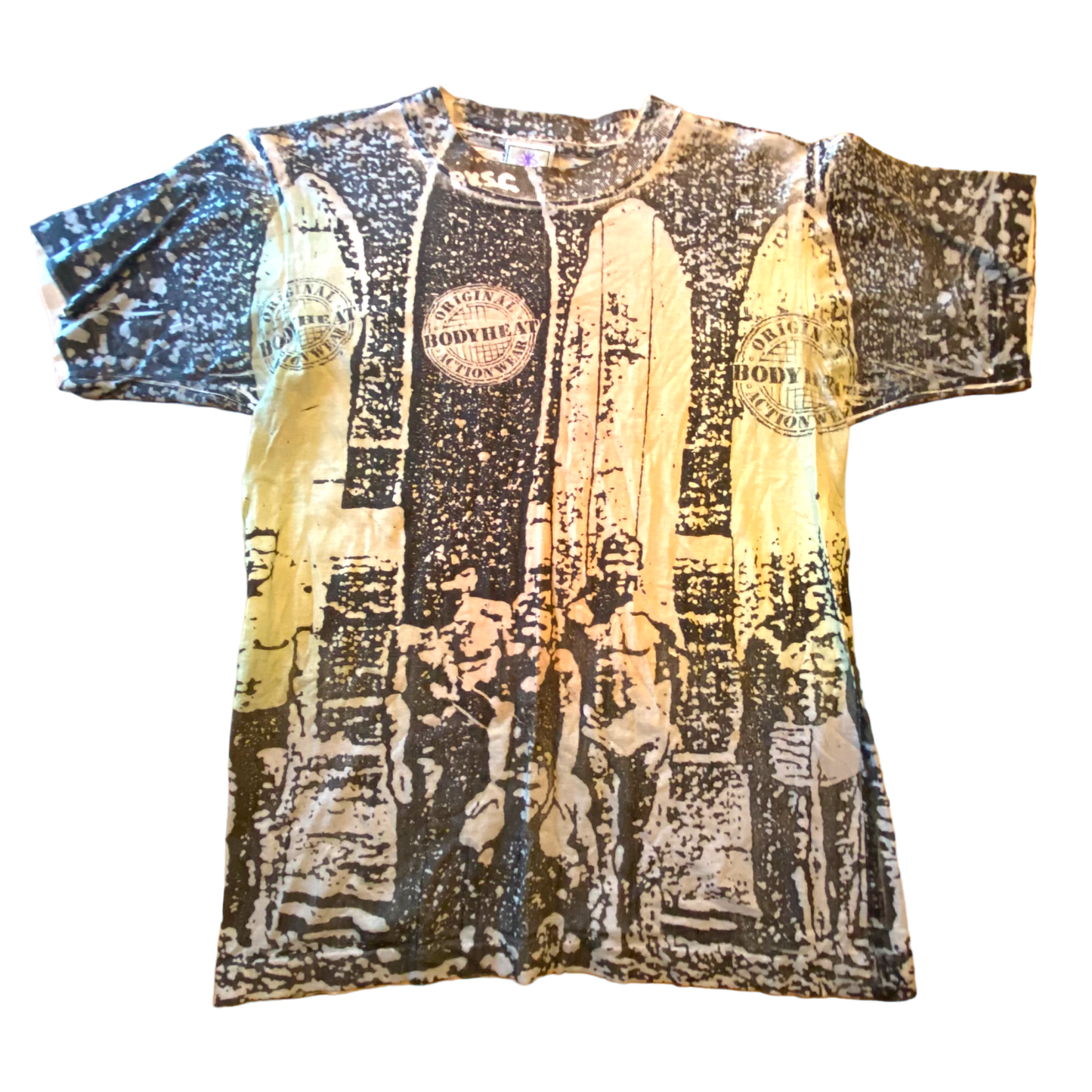 Bodyheat - Surfer Vintage 80s AOP Graphic T-Shirt