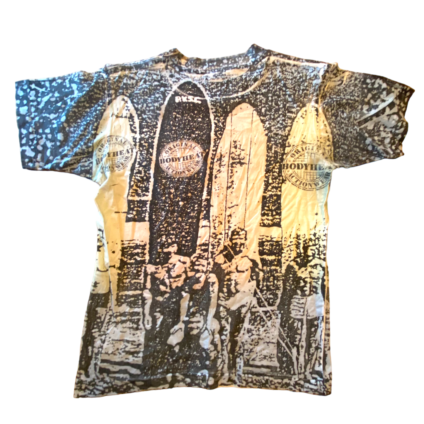 Bodyheat - Surfer Vintage 80s AOP Graphic T-Shirt