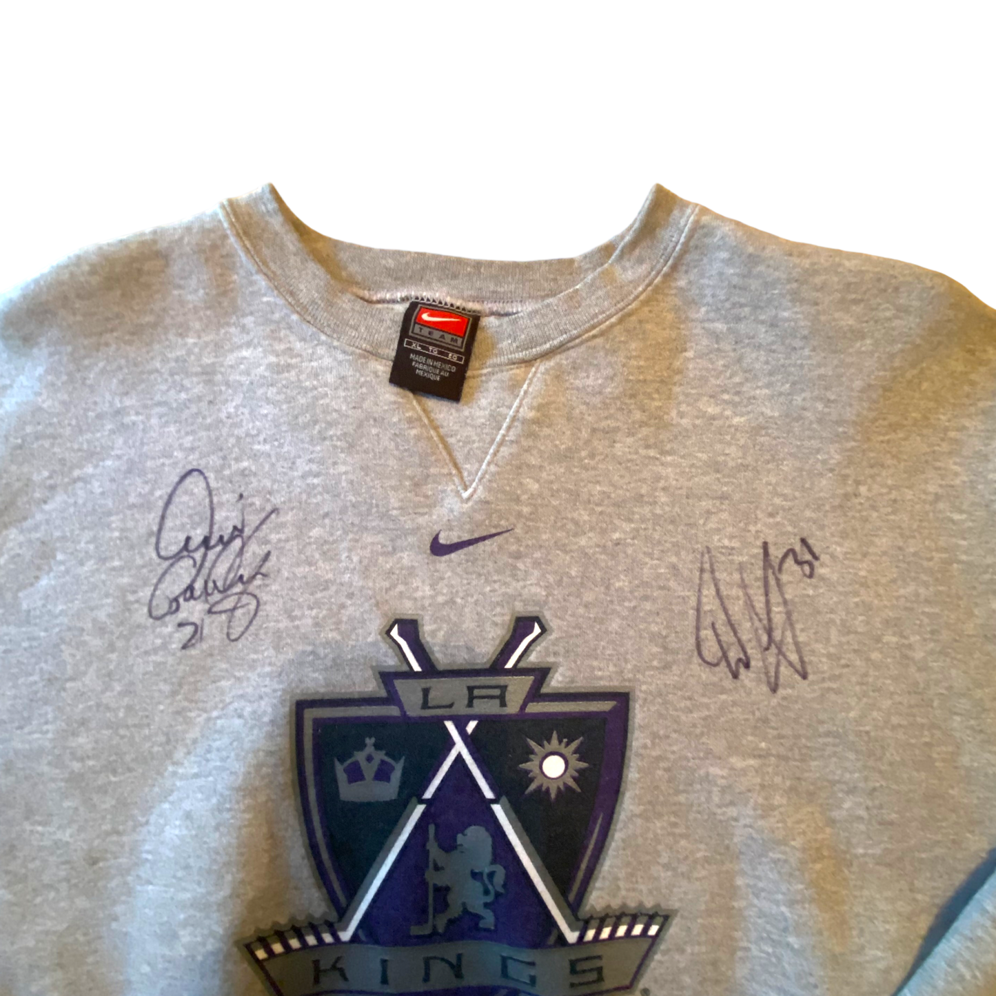 Nike - Los Angeles Kings Vintage 90s Autographed Crewneck Sweatshirt