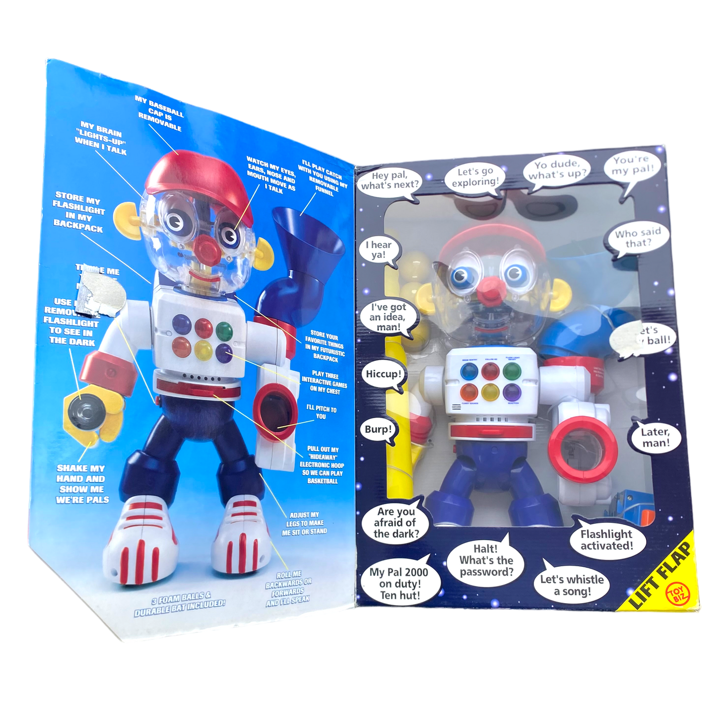 Toy Biz - My Pal 2000 Vintage 1999 Talking Action Figure