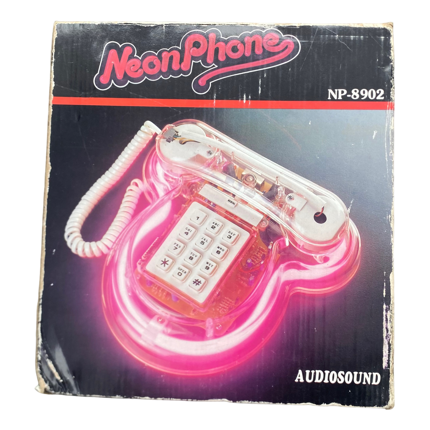 Audiosound - Neon Phone NP-8902 Vintage 90s in Box