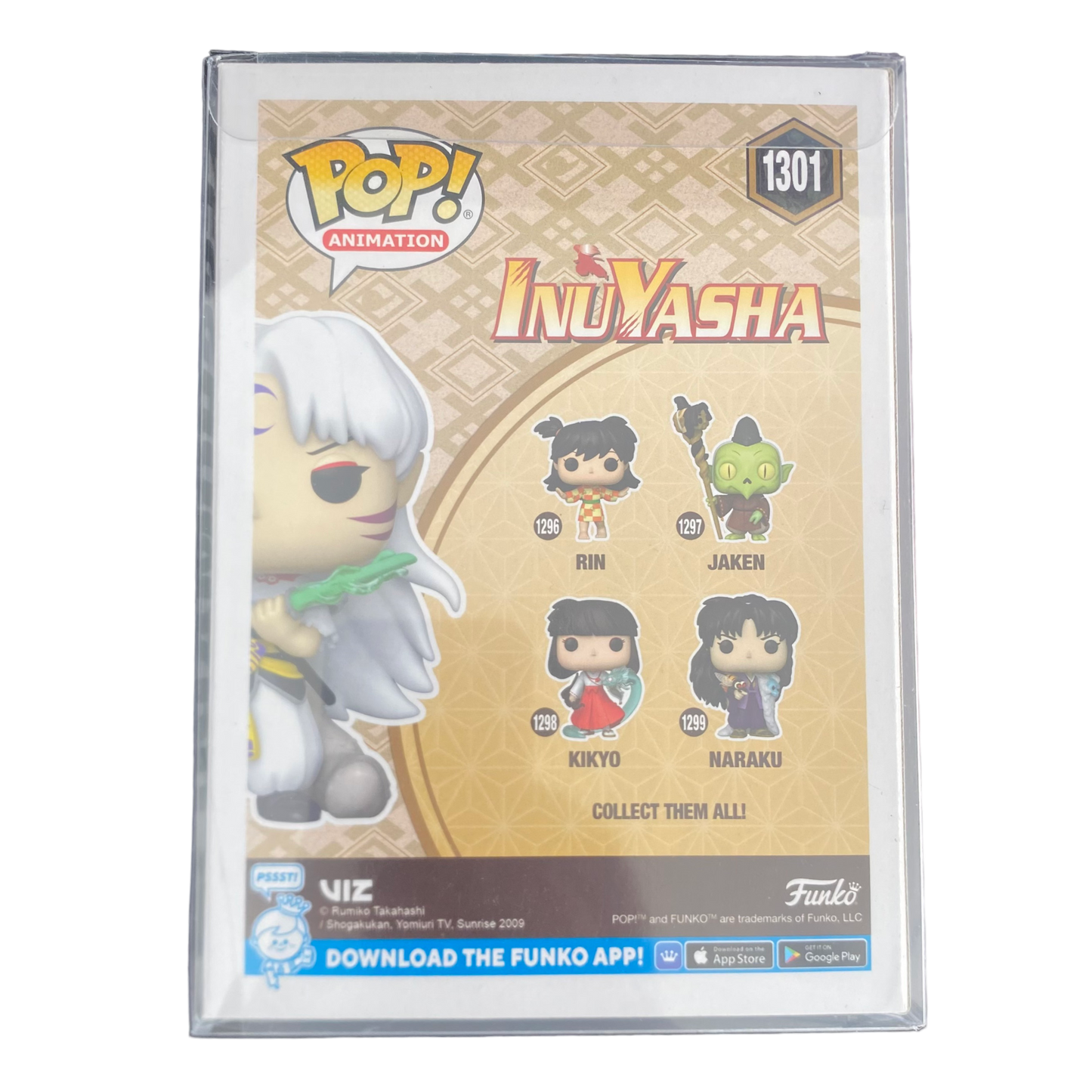 Funko Pop - InuYasha Sesshomaru 1301 Glow In The Dark Exclusive