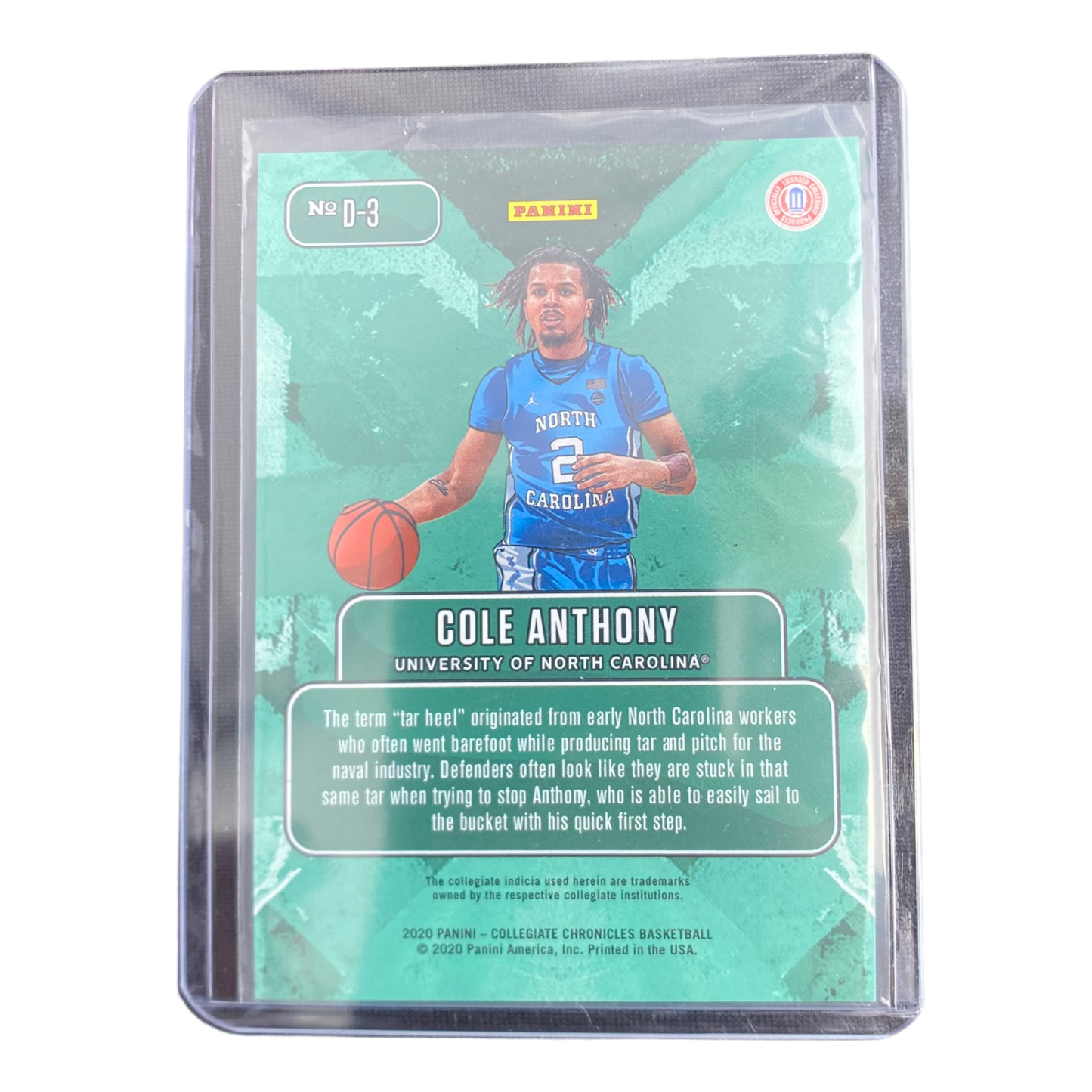 Prizm Draft Picks - Cole Anthony Downtown Insert NM