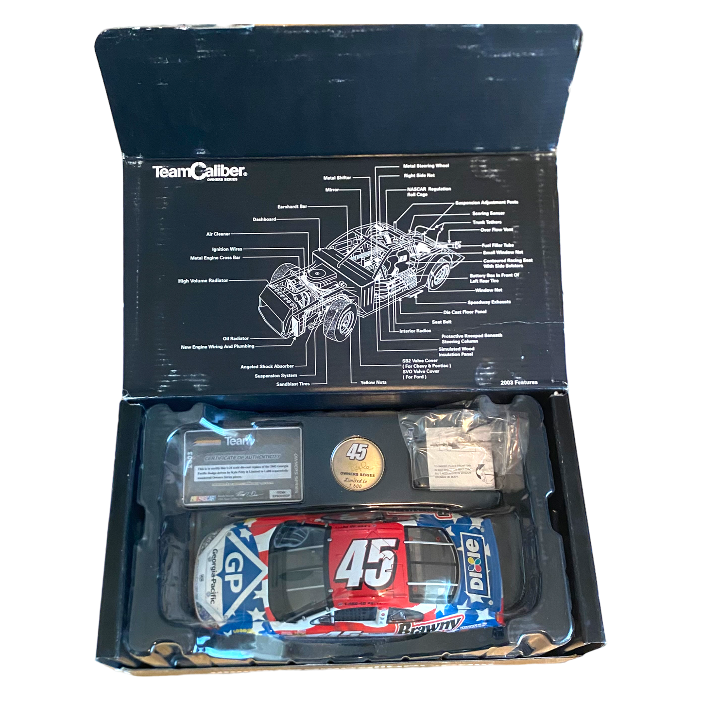 NASCAR x Team Caliber - Richard Petty Owner Series 2003 Die Cast 1:24 Scale Car