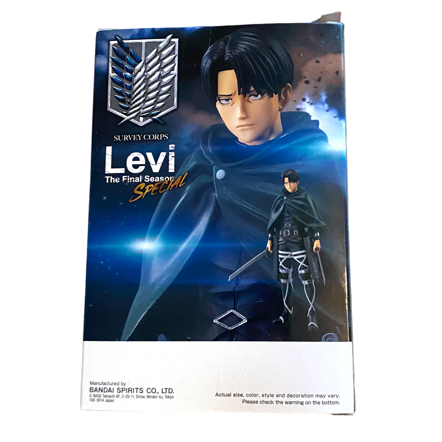 Bandai - Levi Attack On Titan Final Season Special Figure