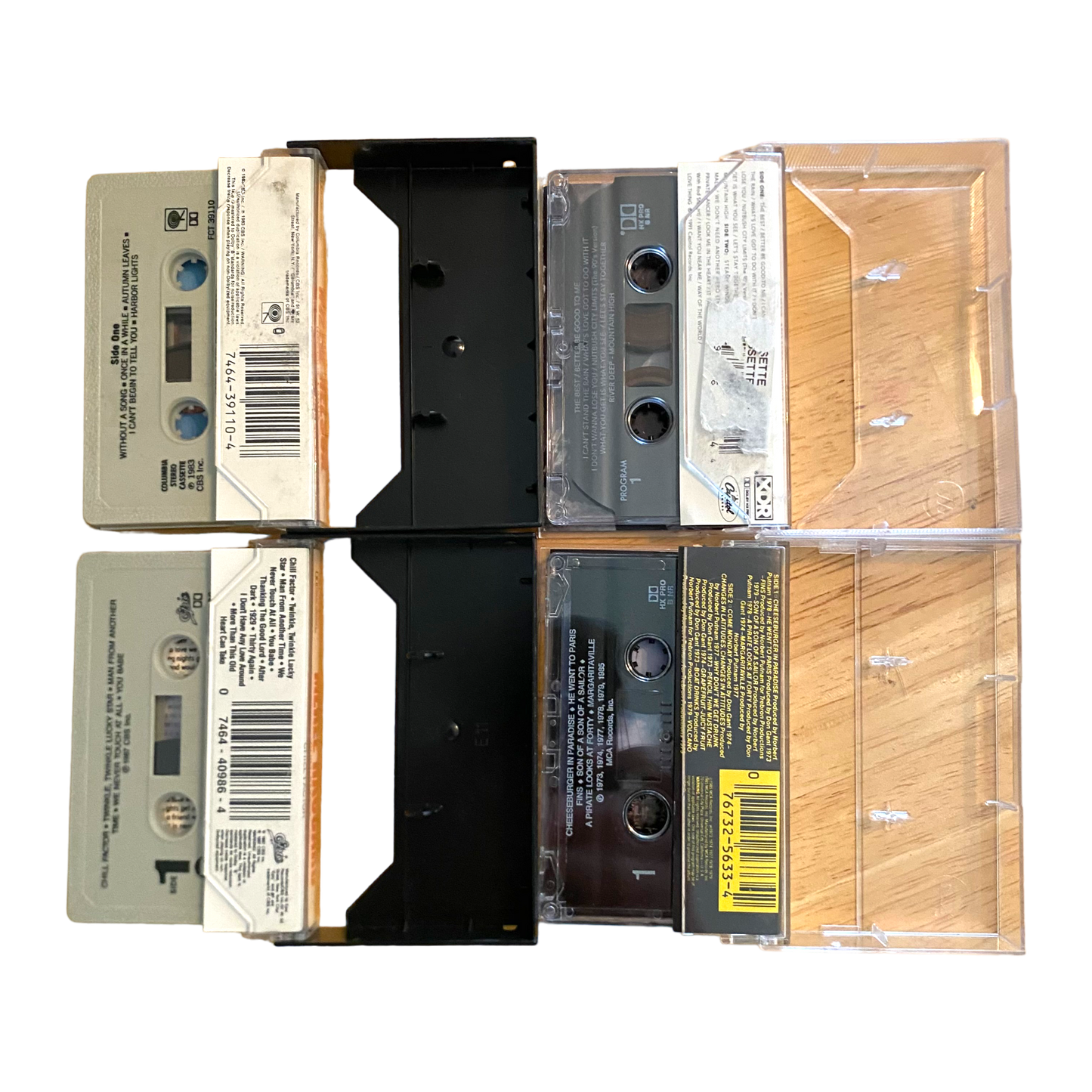 Cassette Tapes - Vintage Lot 4 Pack