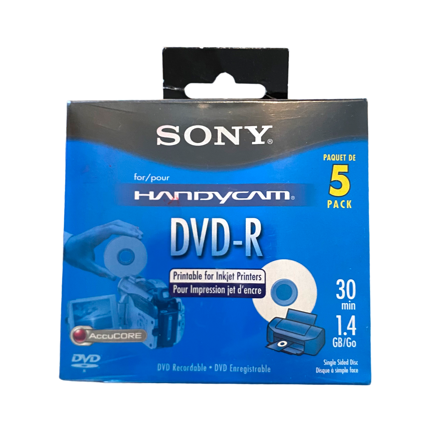 Sony - Handycam DVD-R 5 Pack Sealed New