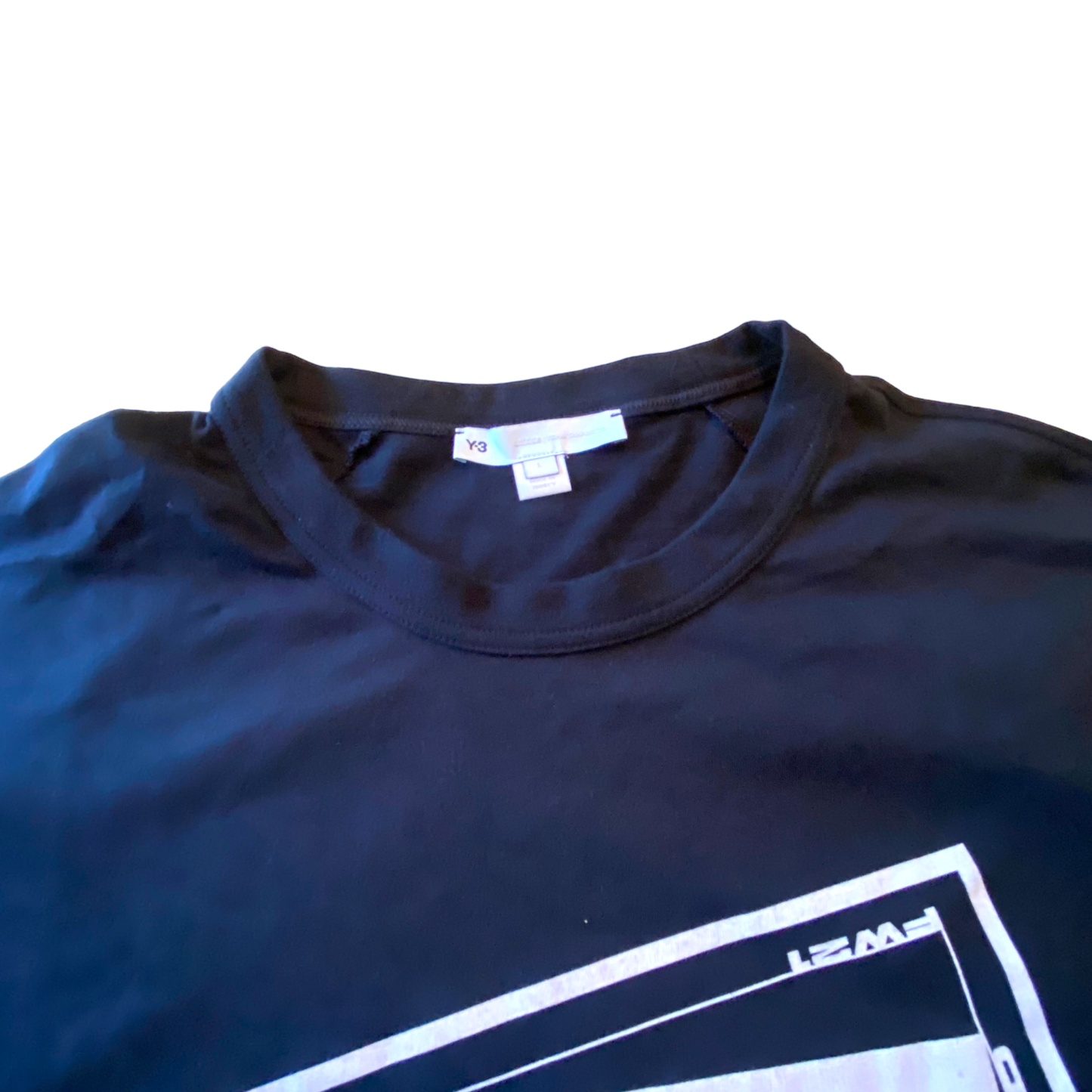 Y-3 x Adidias Originals - Black Graphic T-Shirt