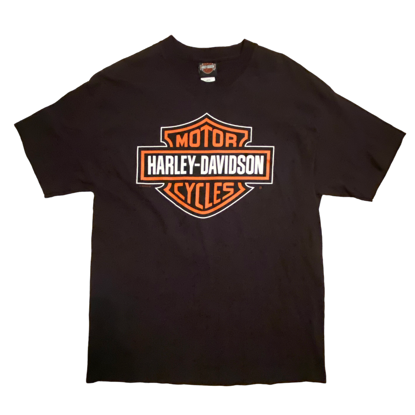 Harley Davidson - Charleston, SC Vintage 2006 Black Graphic T-Shirt