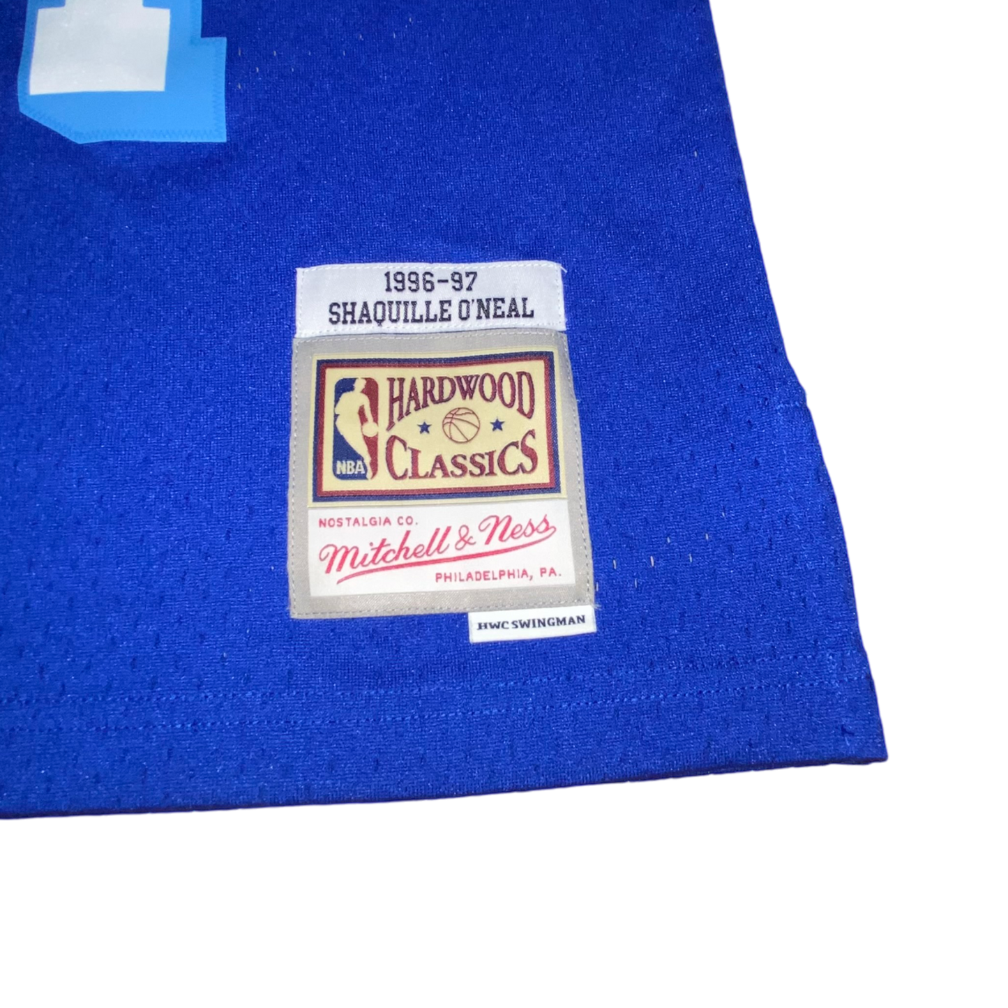 Mitchell & Ness - LA Lakers Shaquille O'Neil Blue Basketball Jersey