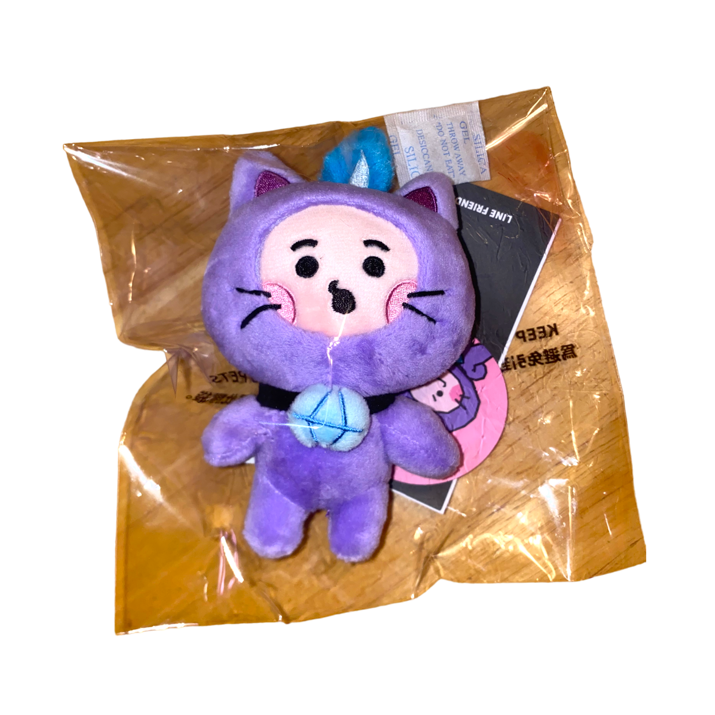 Line Friends - Treasure x Truz Chilli Keychain Plush