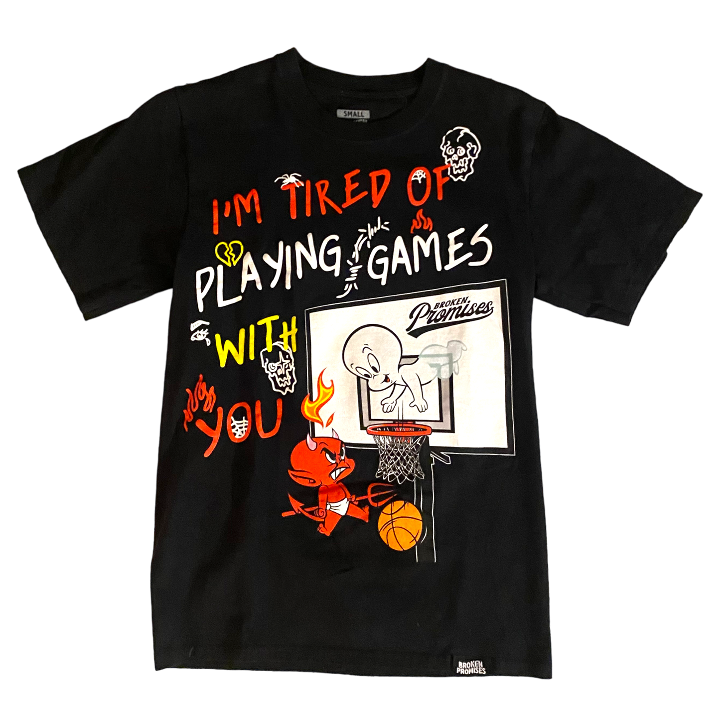 Broken Promises - Hot Stuff x Casper Graphic T-Shirt