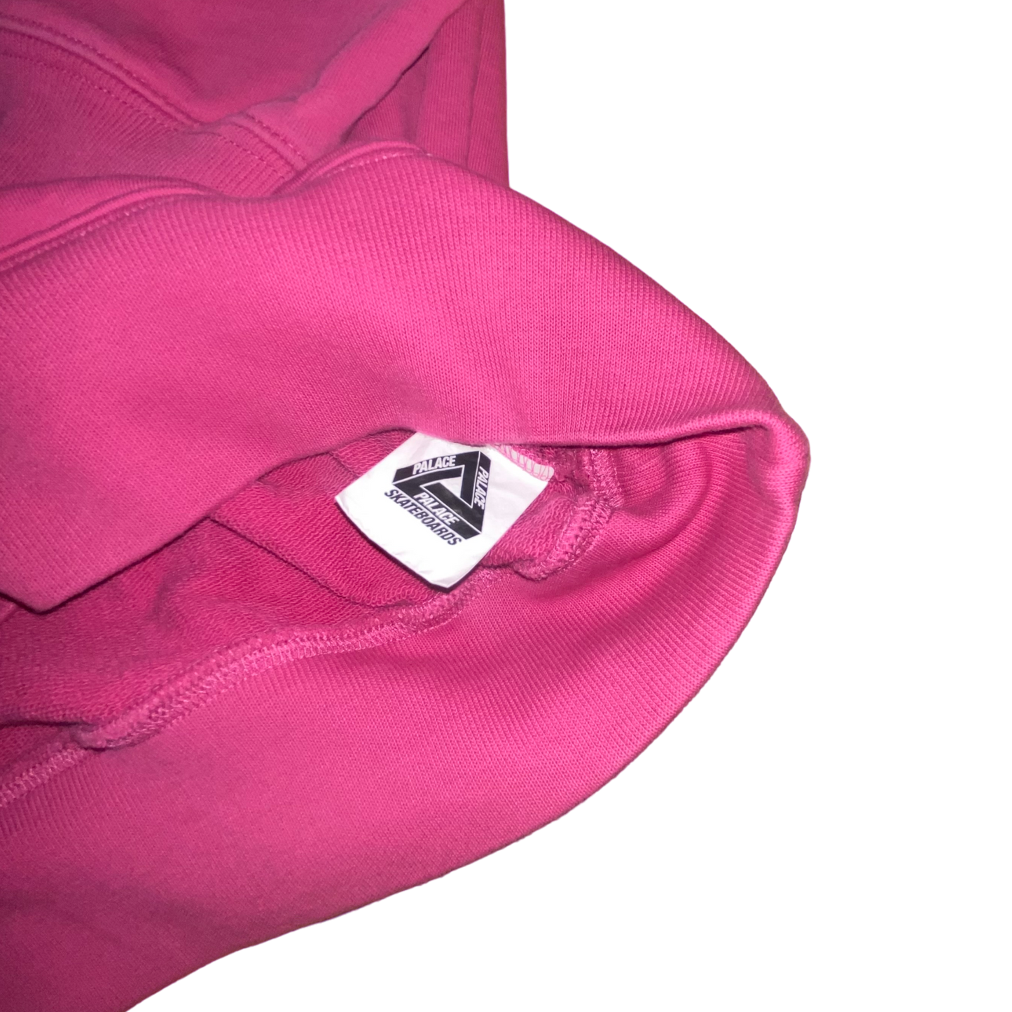 Palace - Pink S21 Center Logo Embroidered Crewneck Sweatshirt